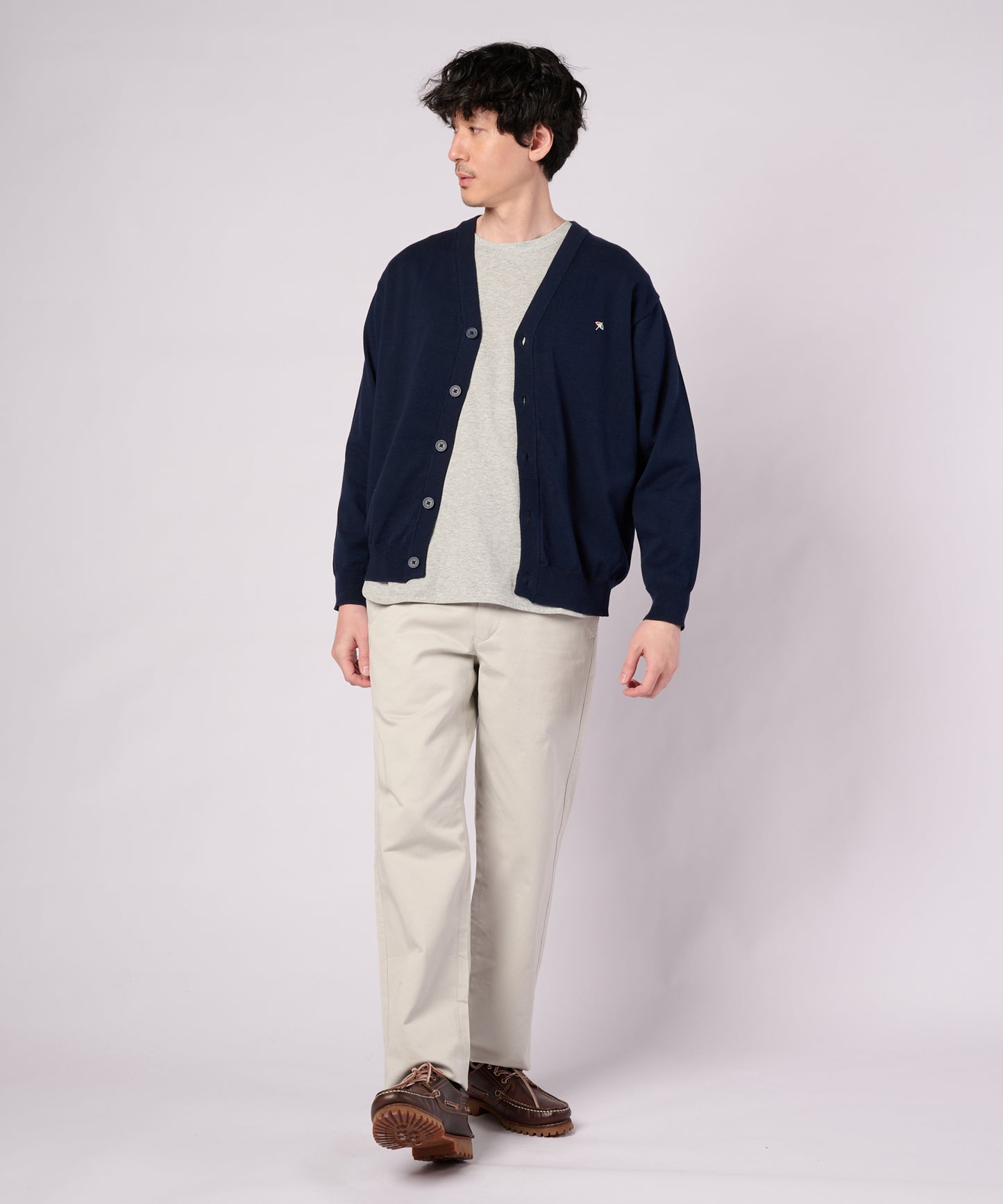 【ポイントUP対象】3SEDAI KNIT シェア カーディガン