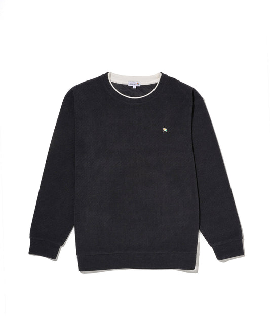 Arnold Palmer　 モールジャガード シェア フェイクレイヤード プルオーバー