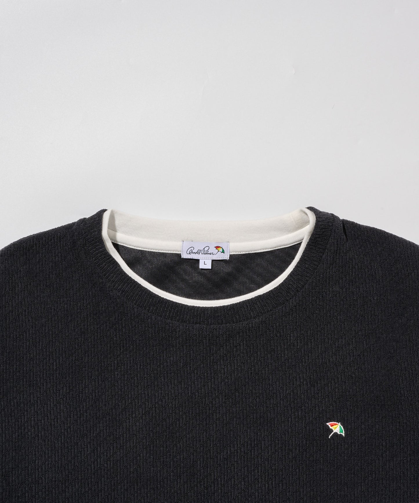 モールジャガード シェア フェイクレイヤード プルオーバー