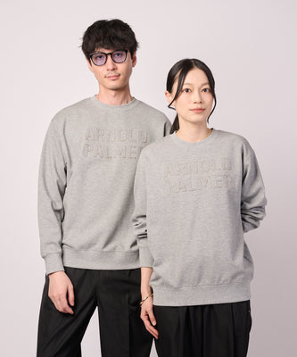 シェア ダブルフェイス ロゴスウェット