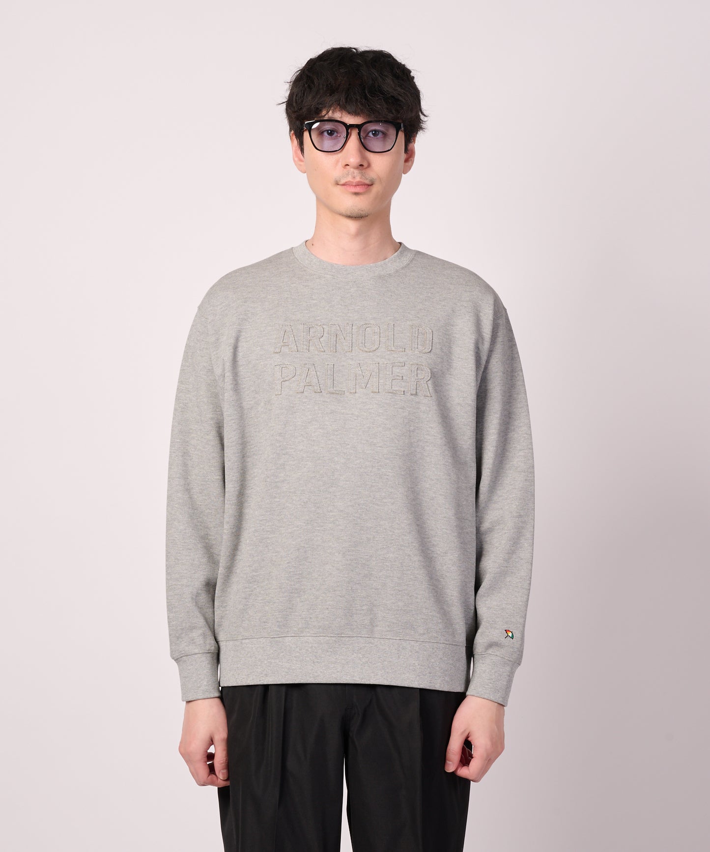 シェア ダブルフェイス ロゴスウェット