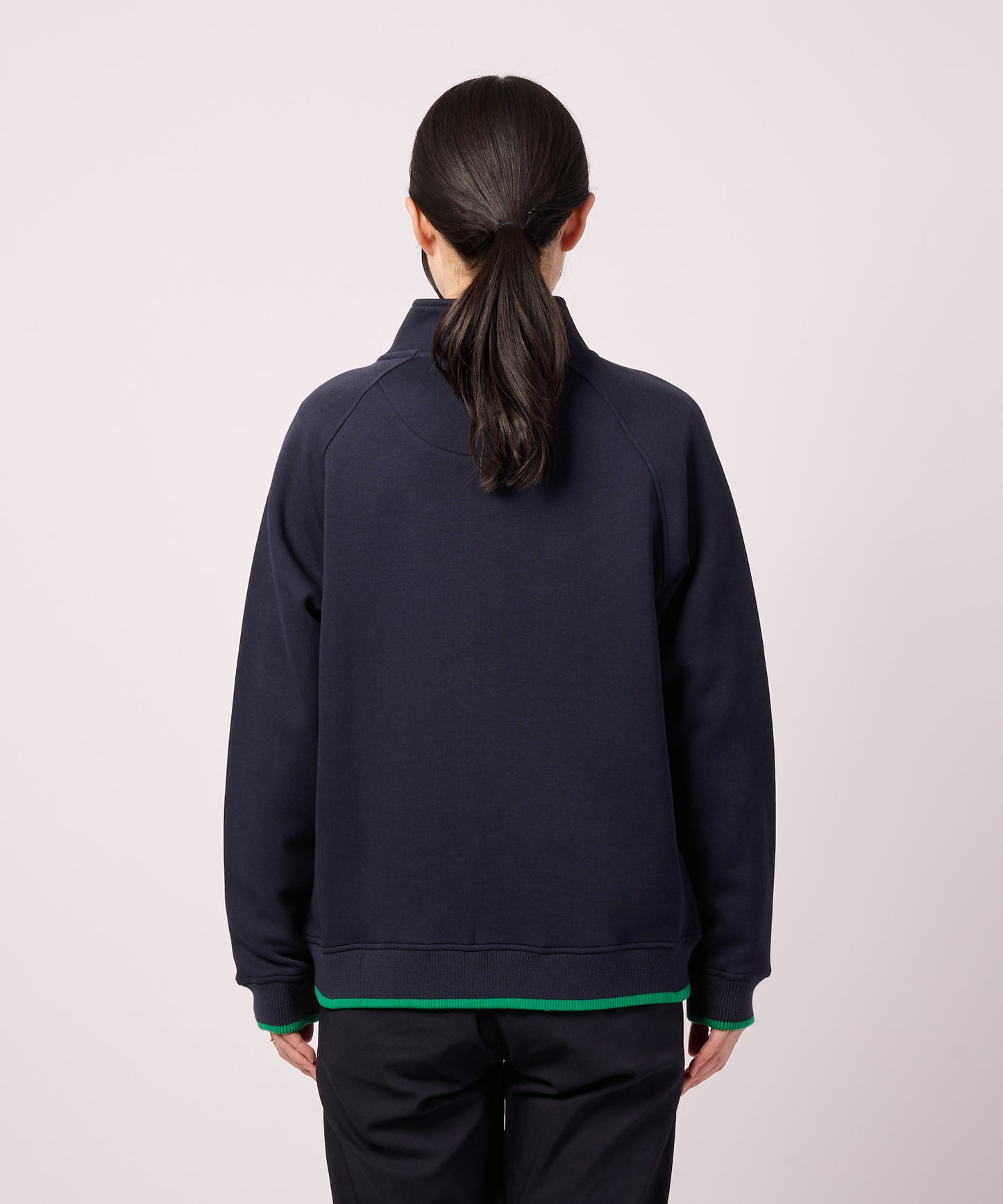 ダンボールニット シェア ジップブルゾン