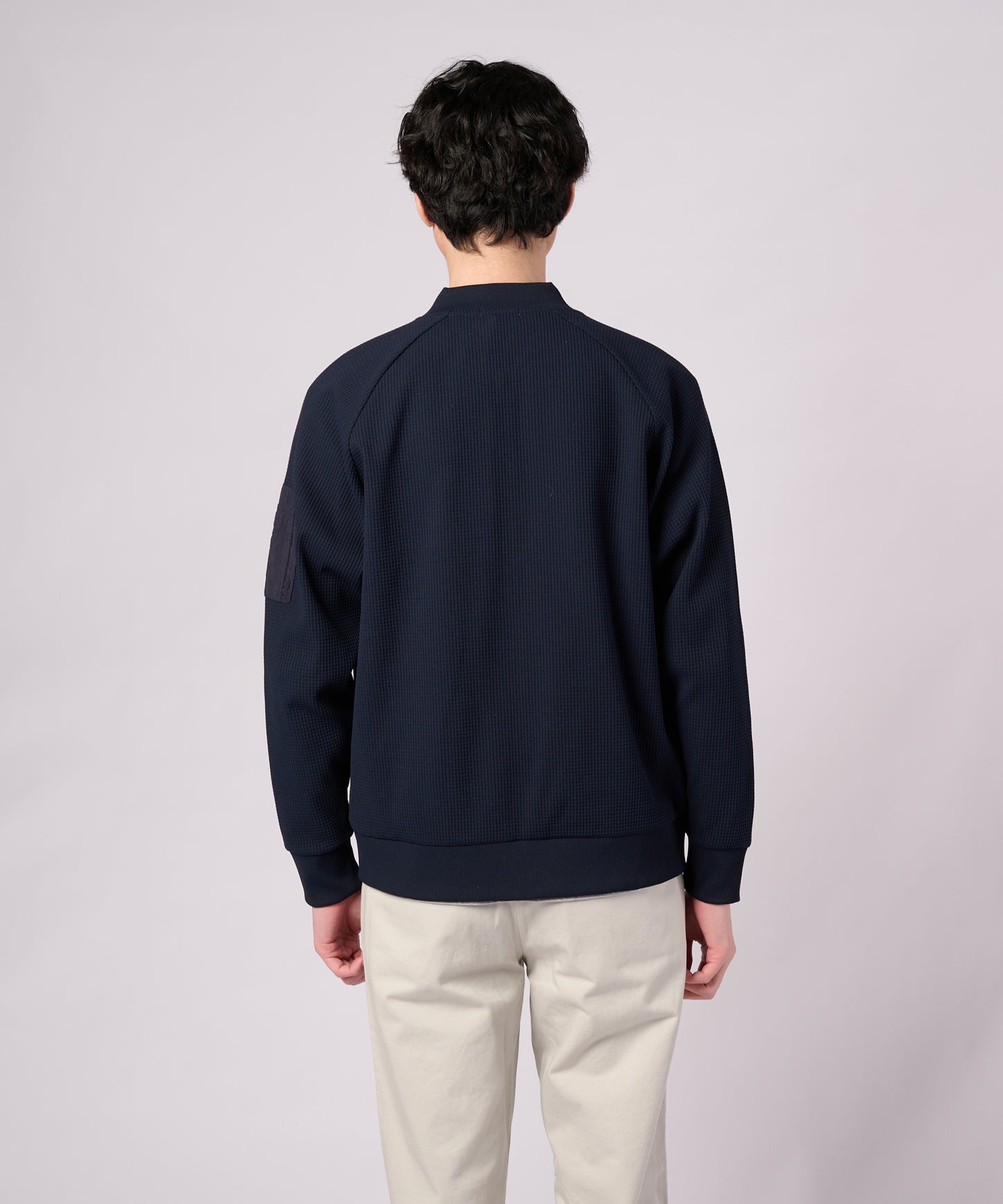 AIR FLEX ワッフル シェア MA-1 ブルゾン