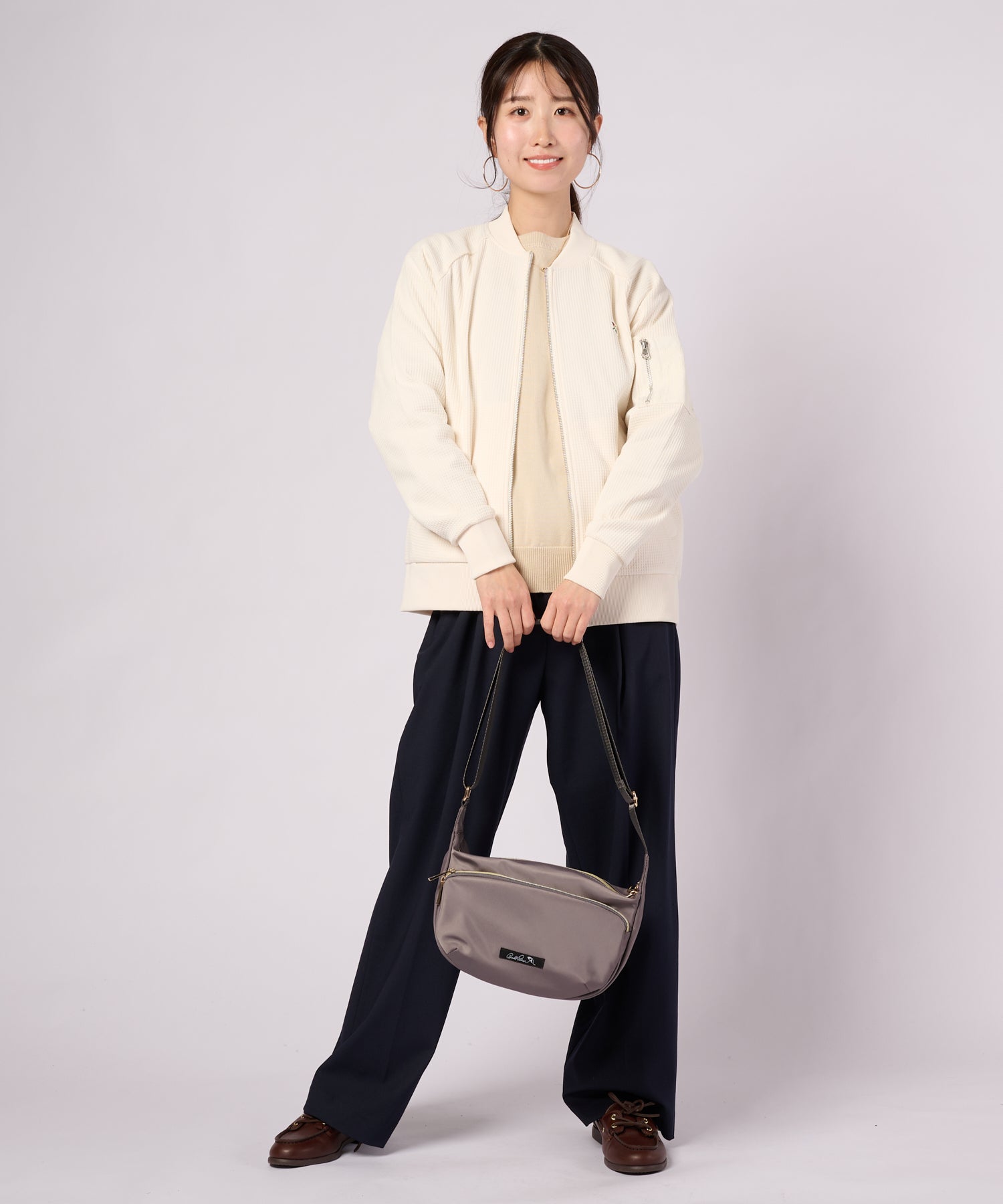 AIR FLEX ワッフル シェア MA-1 ブルゾン（MA-1/ユニセックス