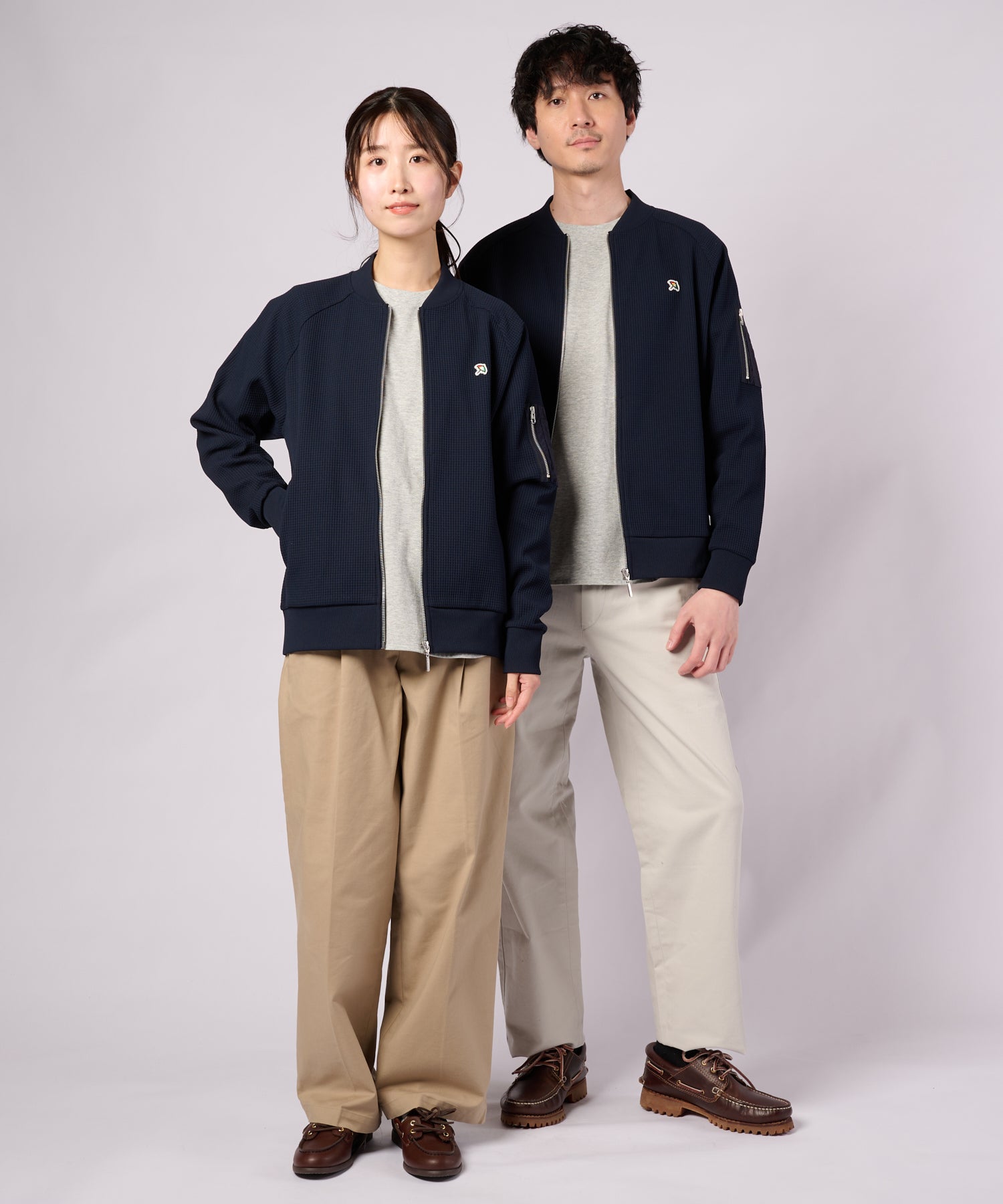 AIR FLEX ワッフル シェア MA-1 ブルゾン（MA-1/ユニセックス