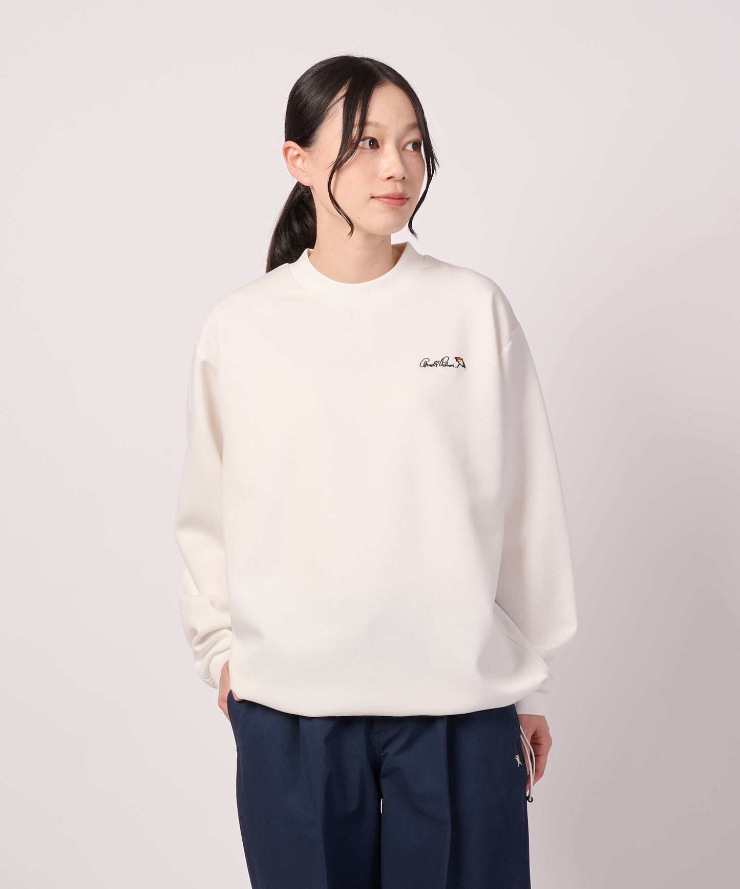 シルキーポンチ シェア ヘムスピンドル ロングTシャツ