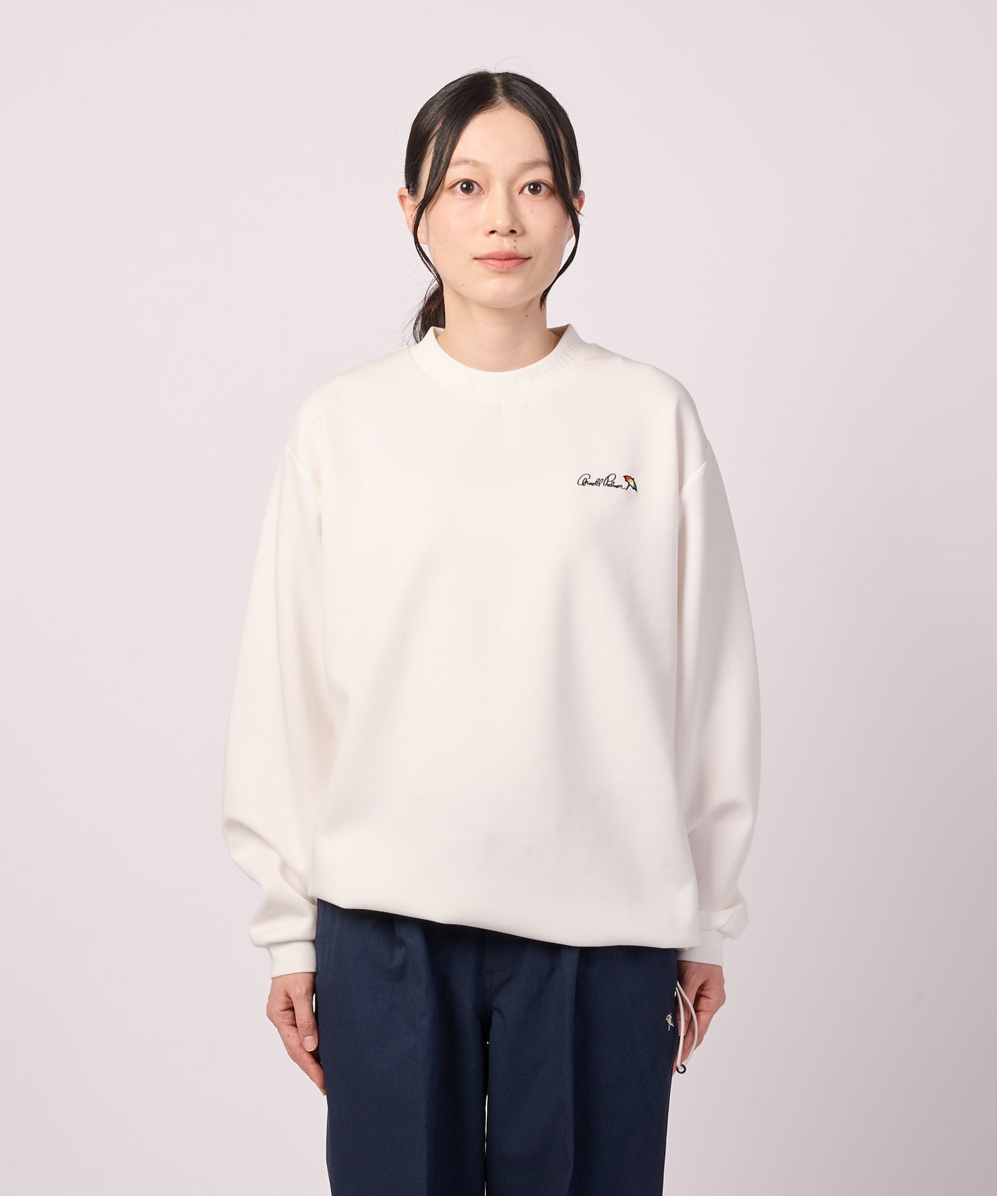 シルキーポンチ シェア ヘムスピンドル ロングTシャツ