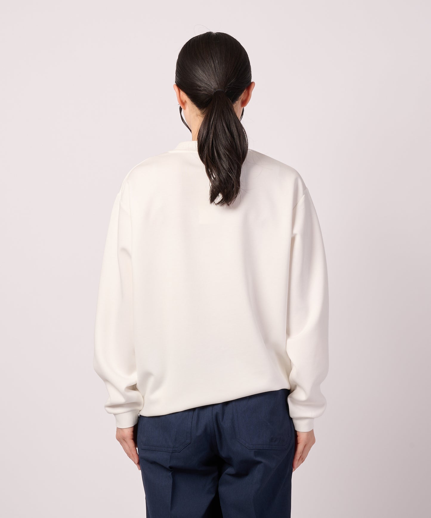 シルキーポンチ シェア ヘムスピンドル ロングTシャツ