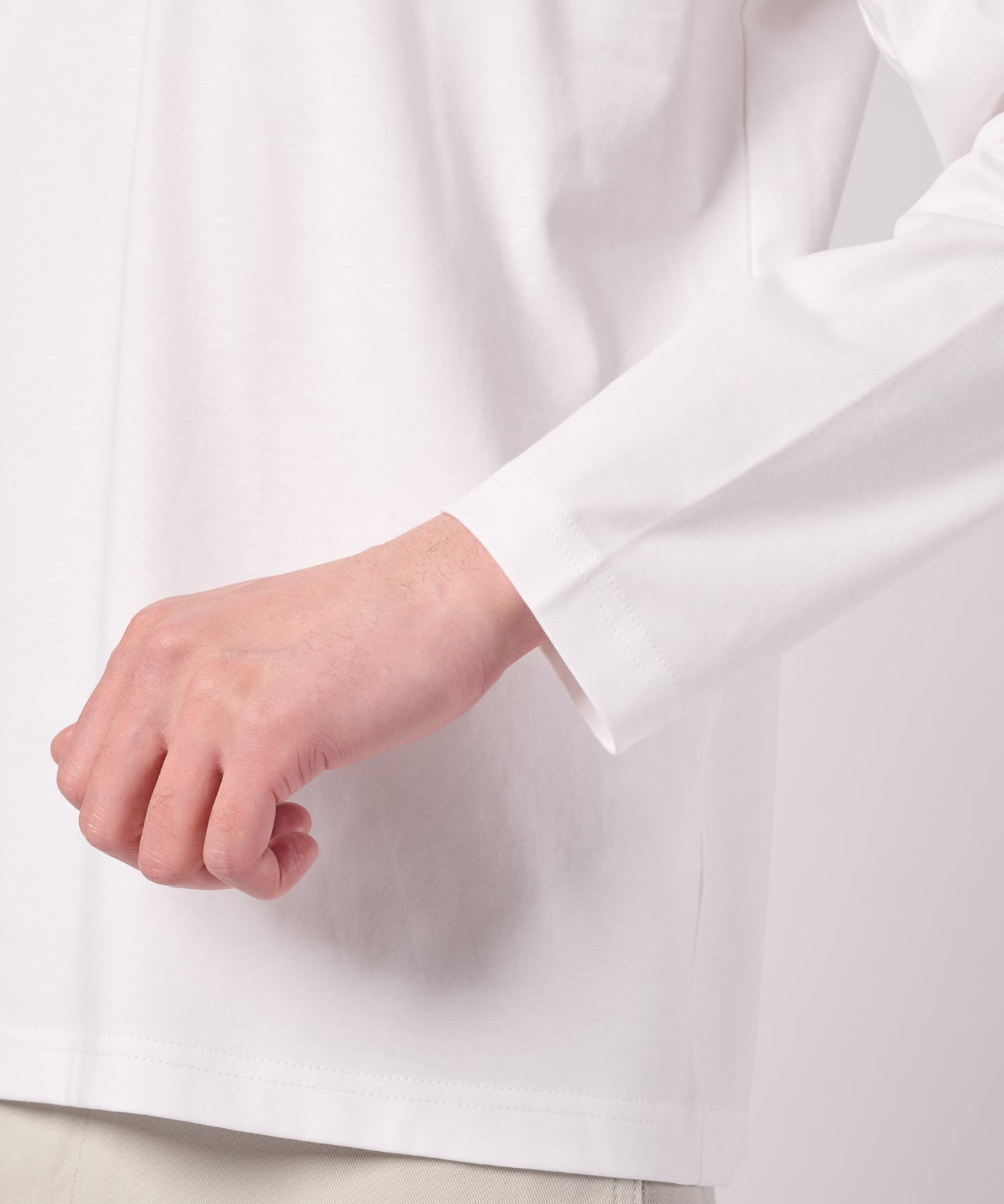 シルキースムース ロングTシャツ