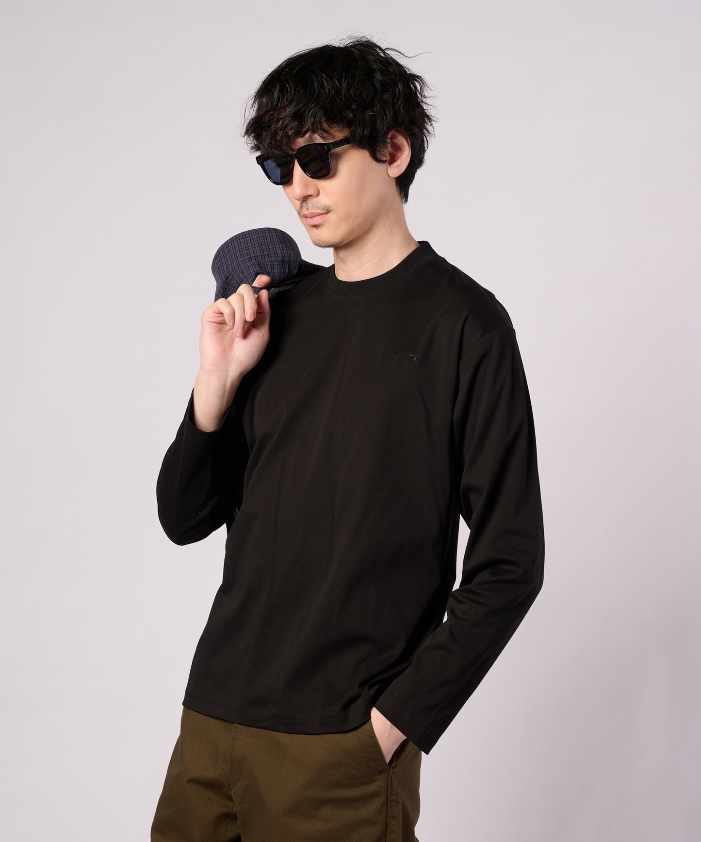 シルキースムース ロングTシャツ