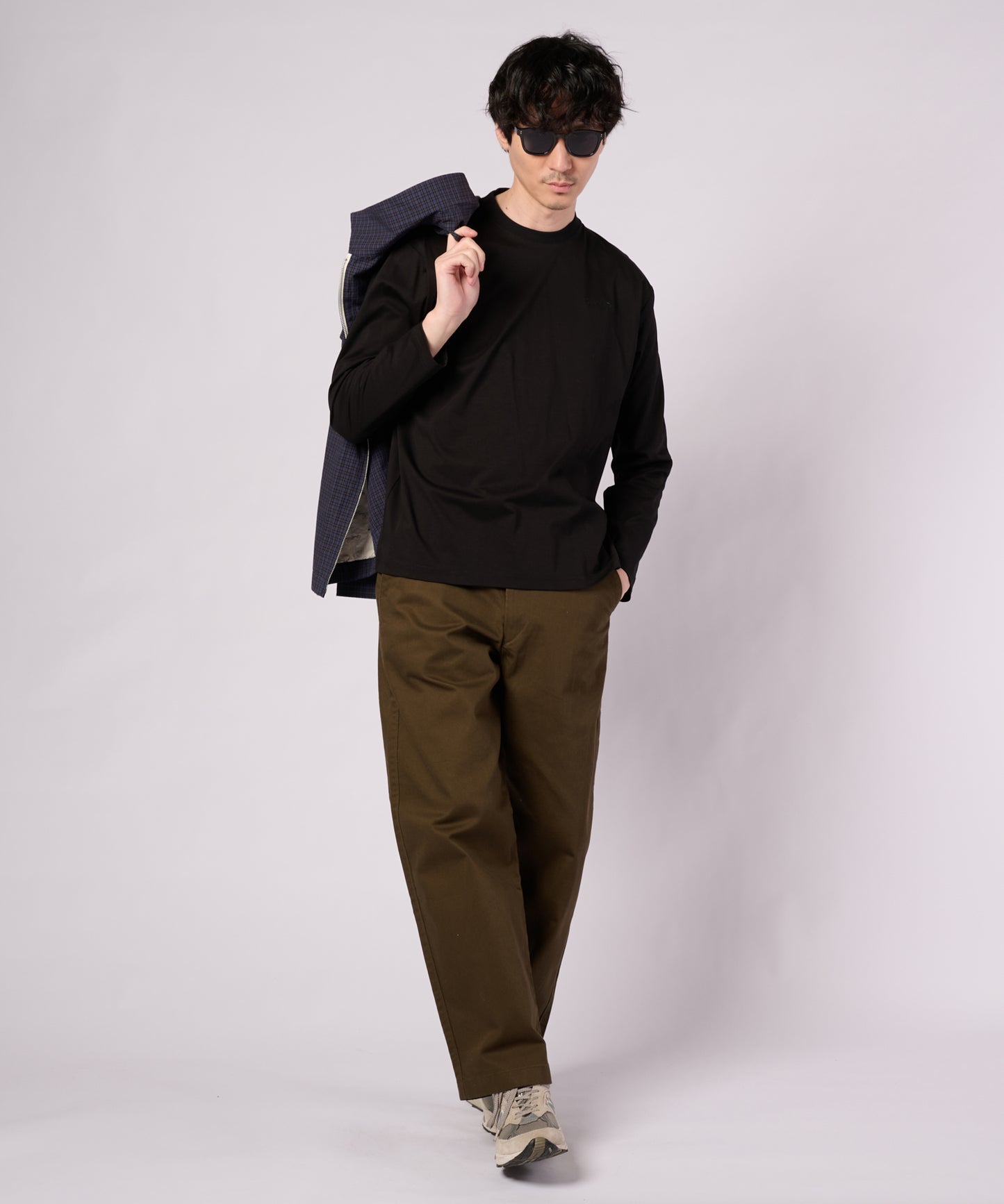 シルキースムース ロングTシャツ