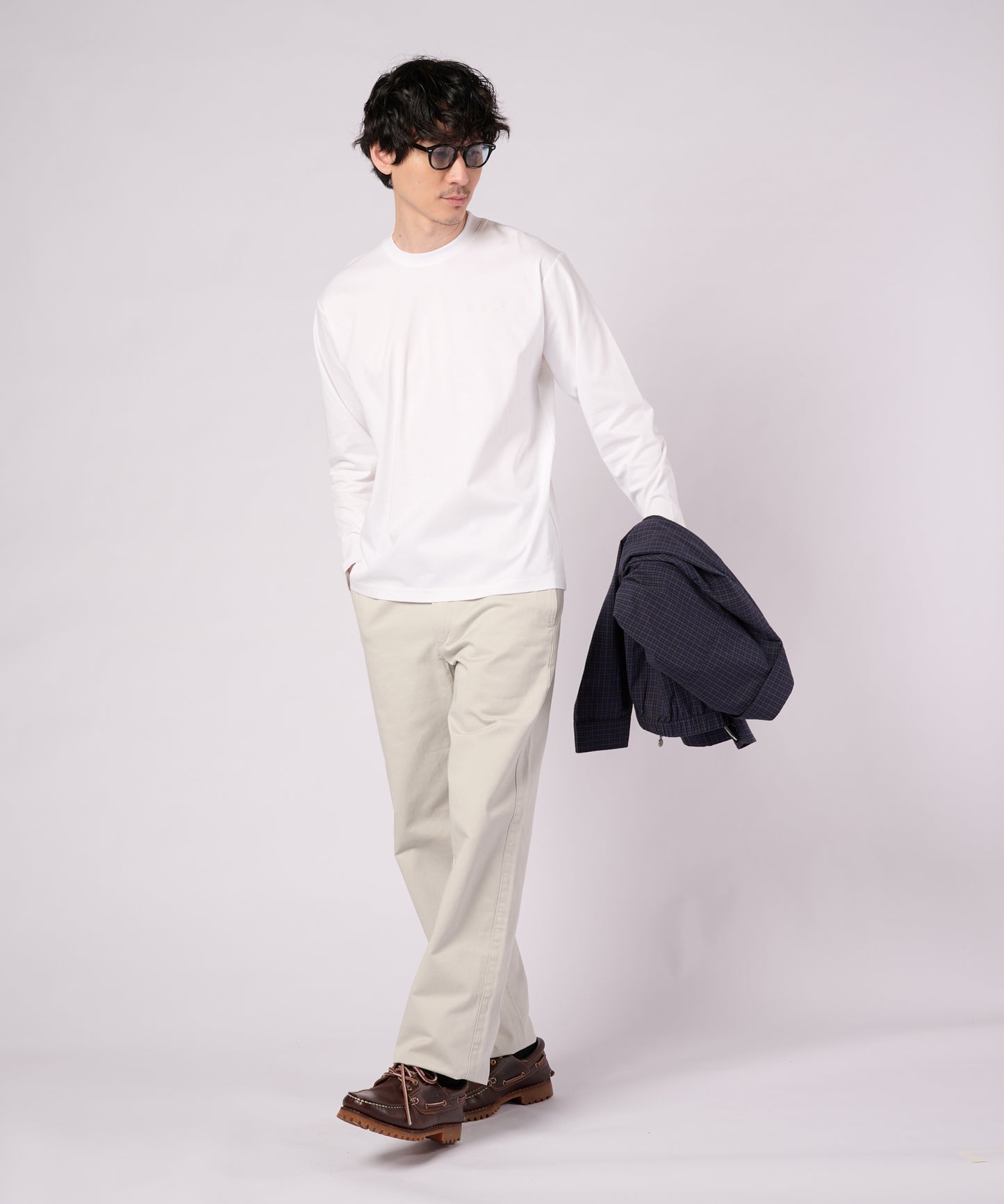 シルキースムース ロングTシャツ