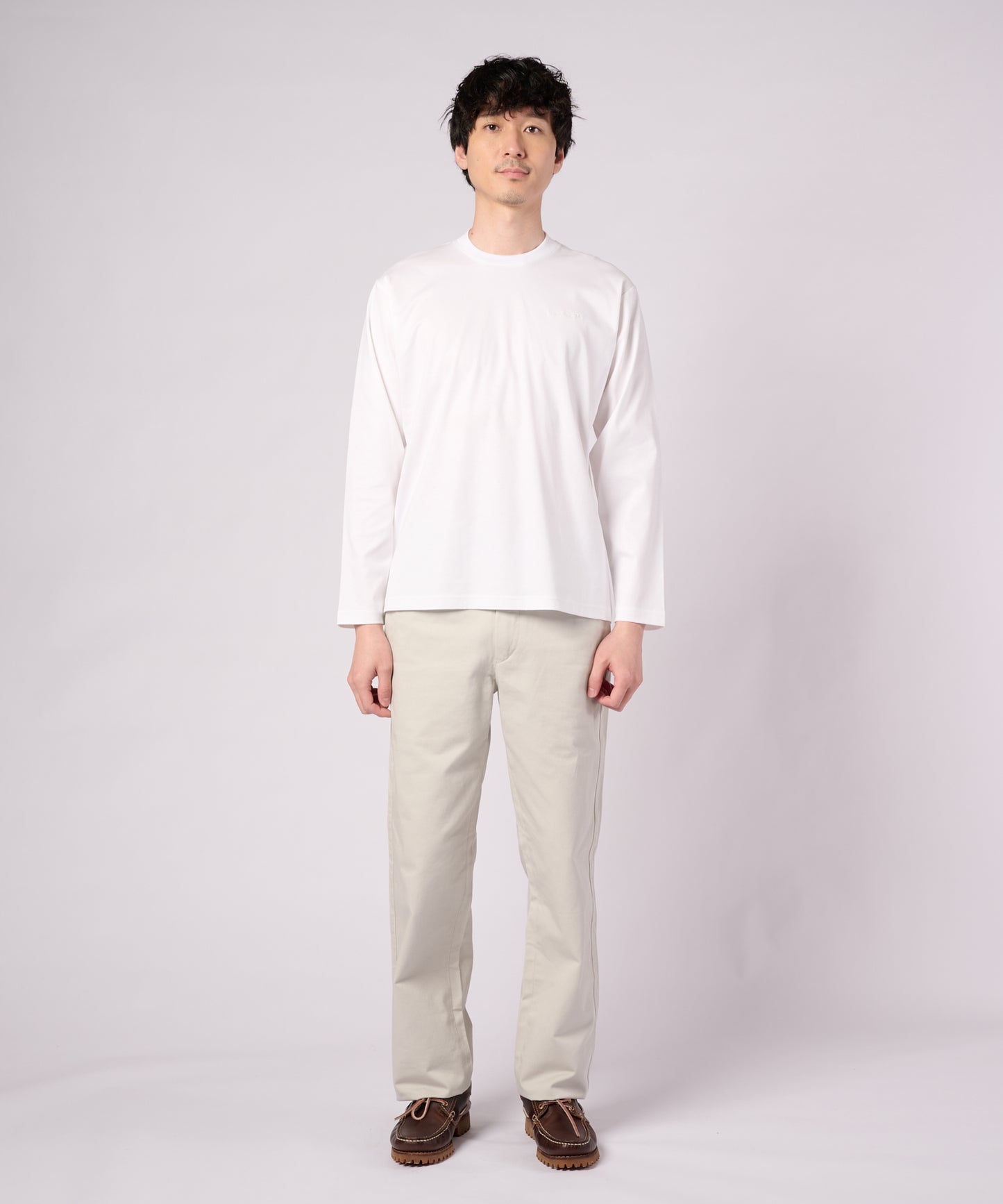 シルキースムース ロングTシャツ