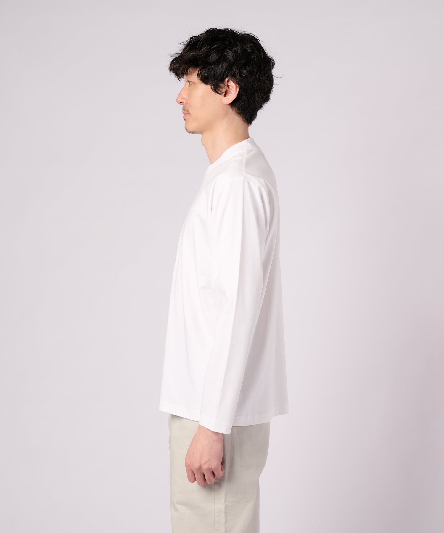 シルキースムース ロングTシャツ（Tシャツ/カットソー/メンズ