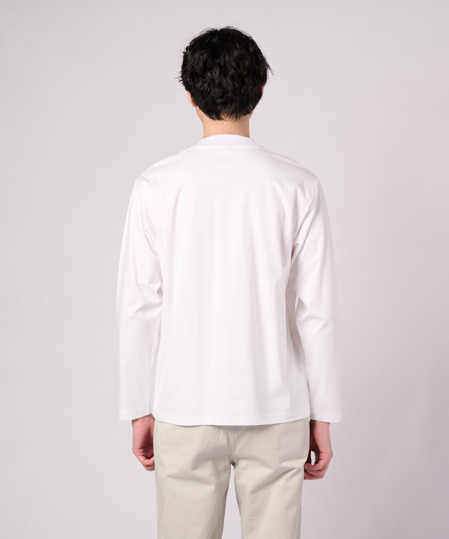 シルキースムース ロングTシャツ