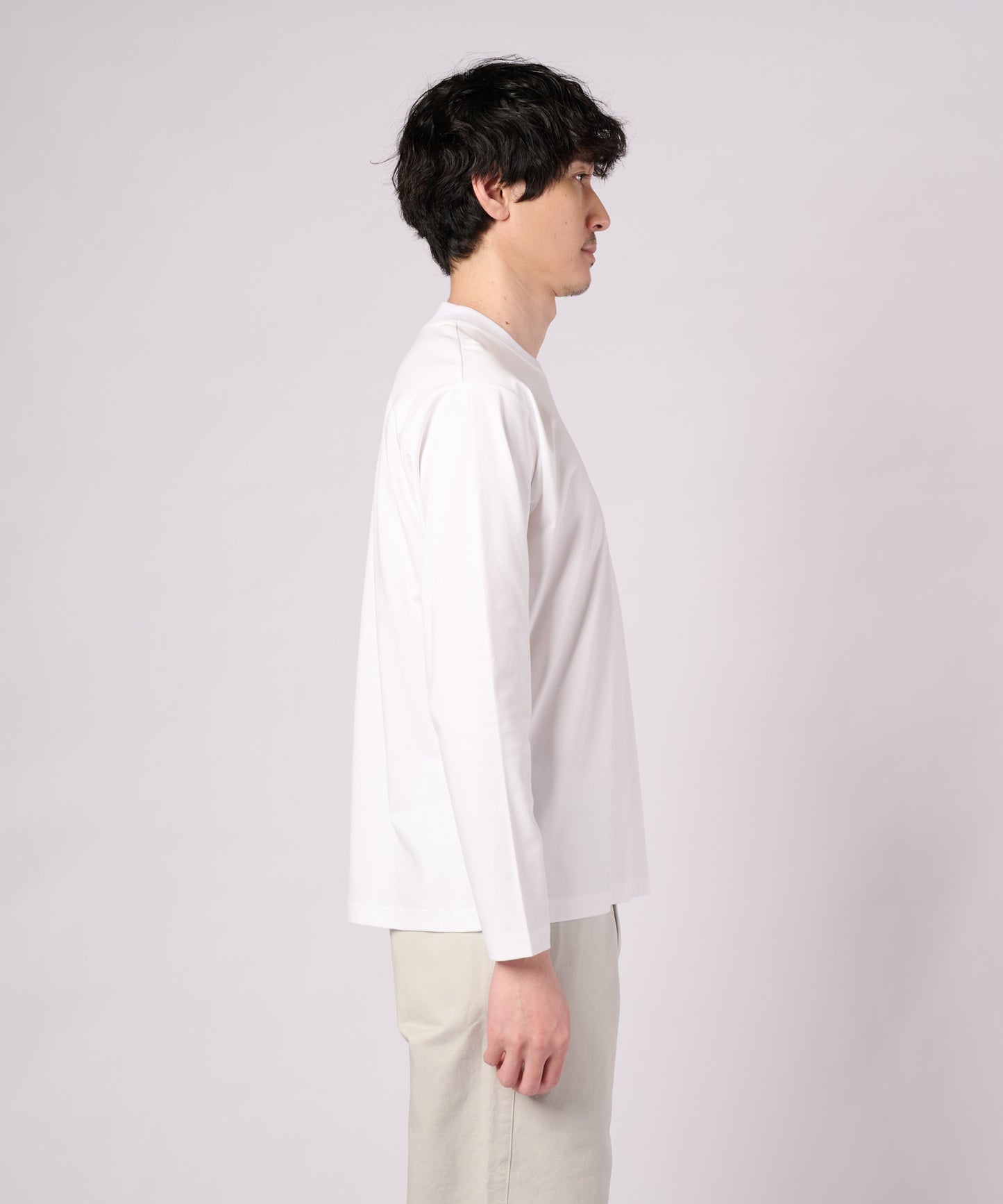 シルキースムース ロングTシャツ