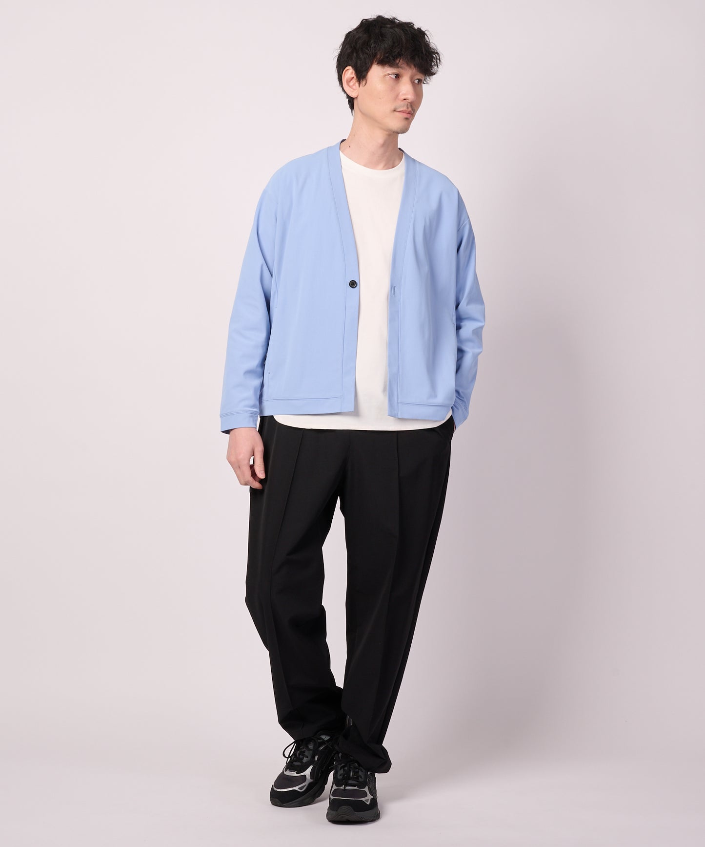 【レビューポイント対象アイテム】マイクロカノコ 1Bカーディガン