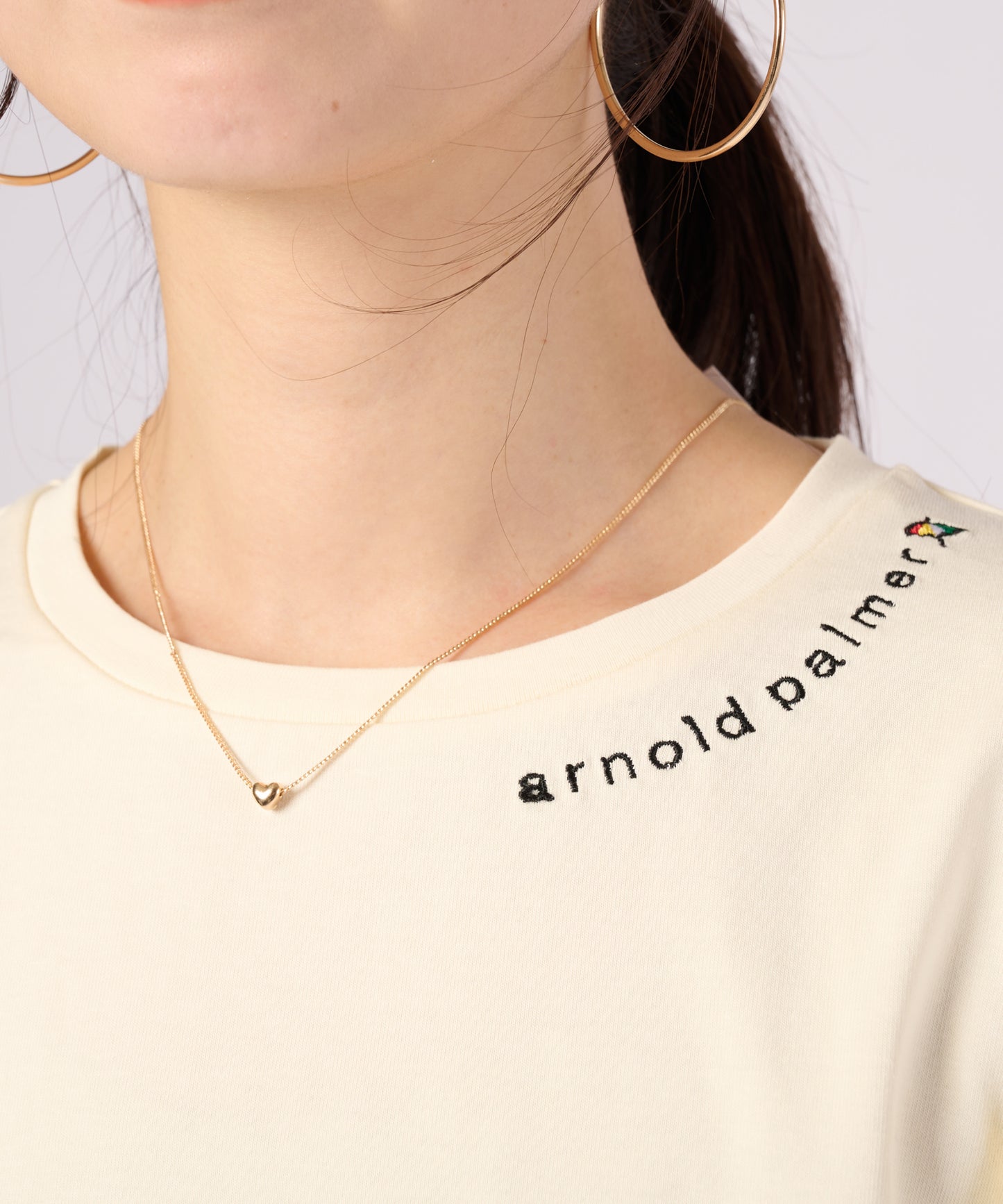 【ポイントUP対象】ワンポイントロゴ ベーシック ロングスリーブTシャツ