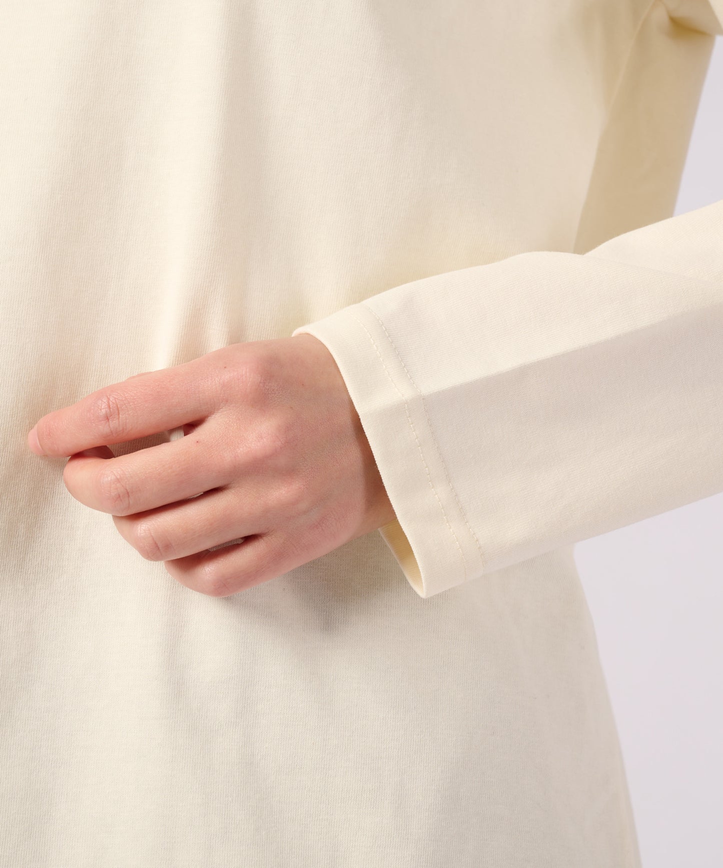 【ポイントUP対象】ワンポイントロゴ ベーシック ロングスリーブTシャツ