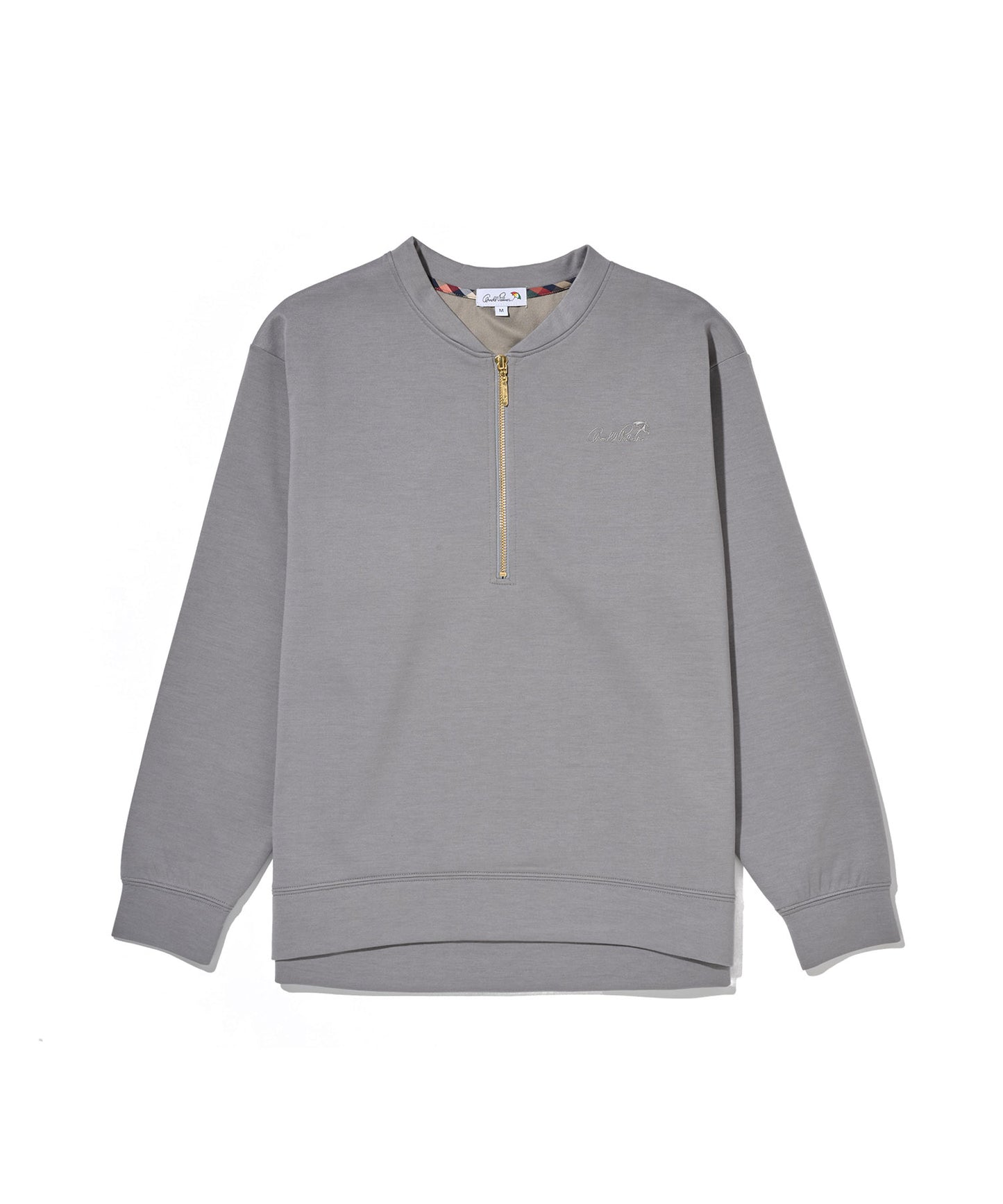 クッションダンボール ハーフジッププルオーバー