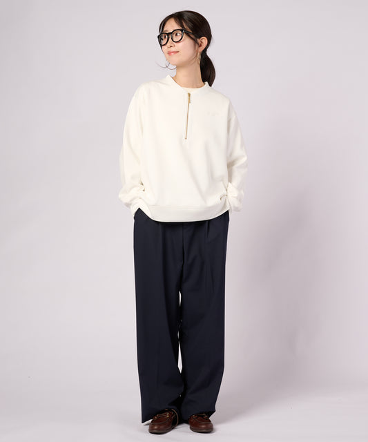 Arnold Palmer　クッションダンボール ハーフジッププルオーバー