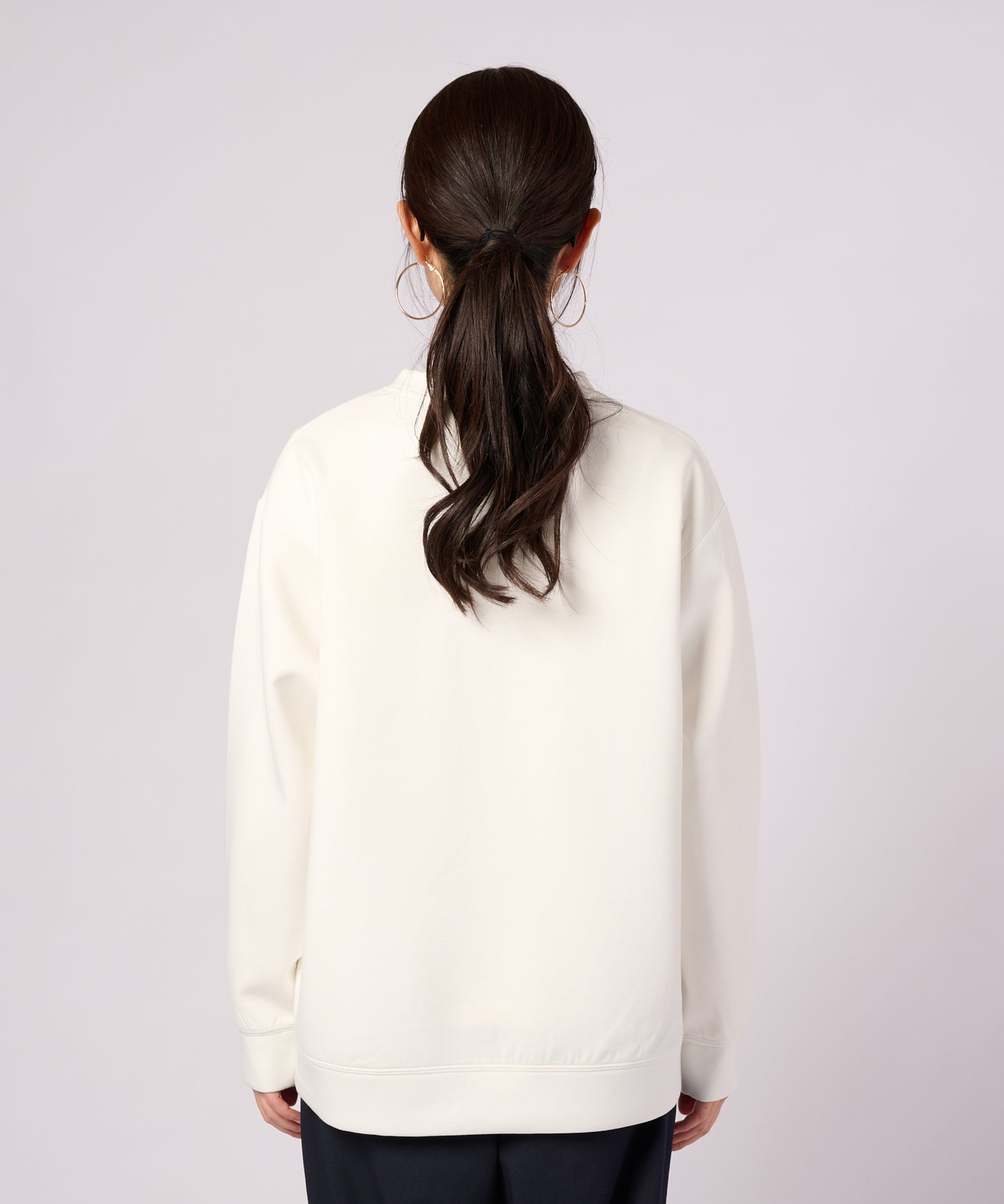 クッションダンボール ハーフジッププルオーバー