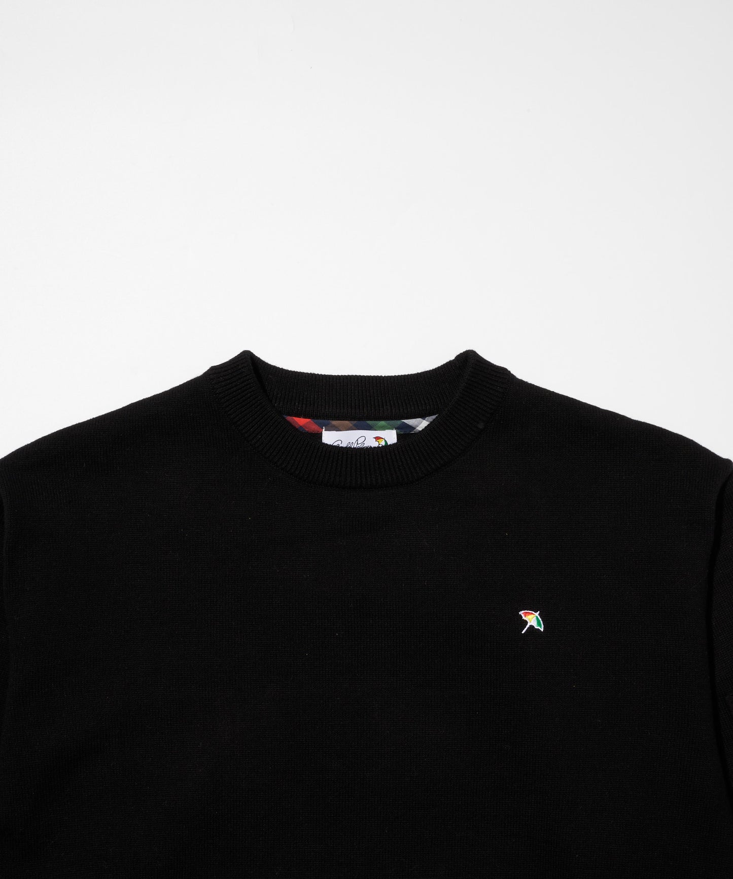 異素材切替 ニット プルオーバー