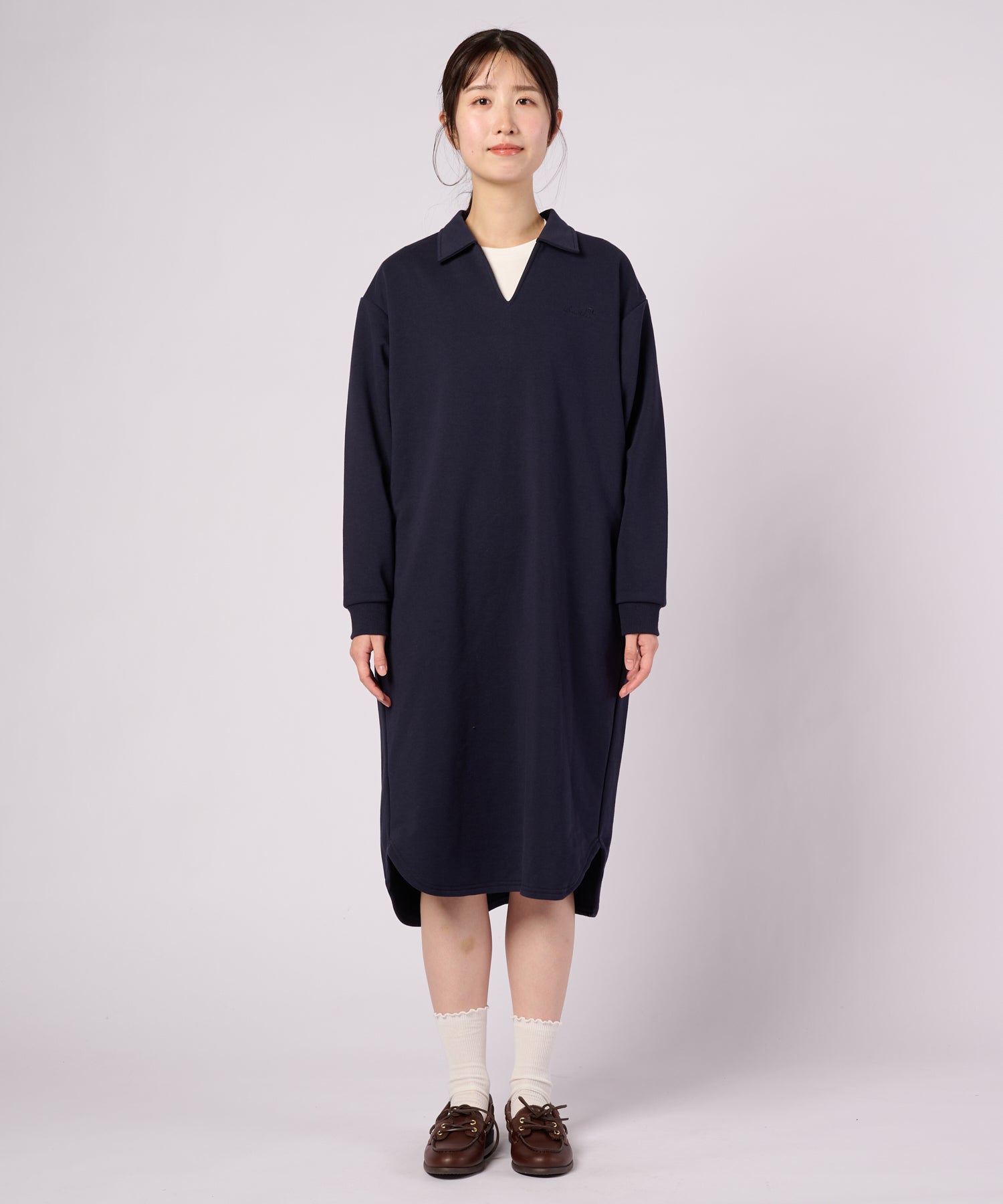 スキッパー プルオーバー ワンピース（ワンピース/レディース