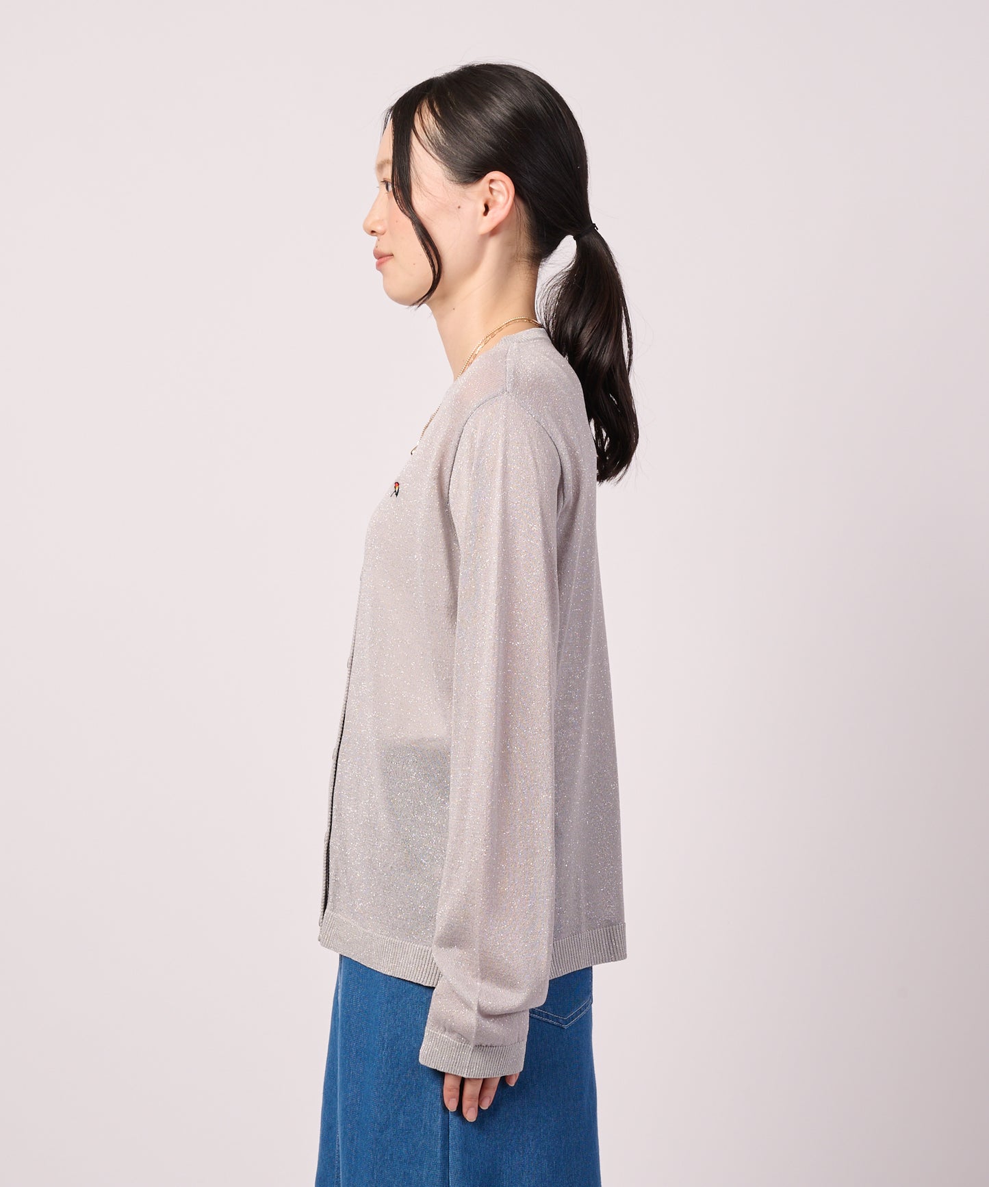 【レビューポイント対象アイテム】ハイゲージ コンパクト ニットカーデ