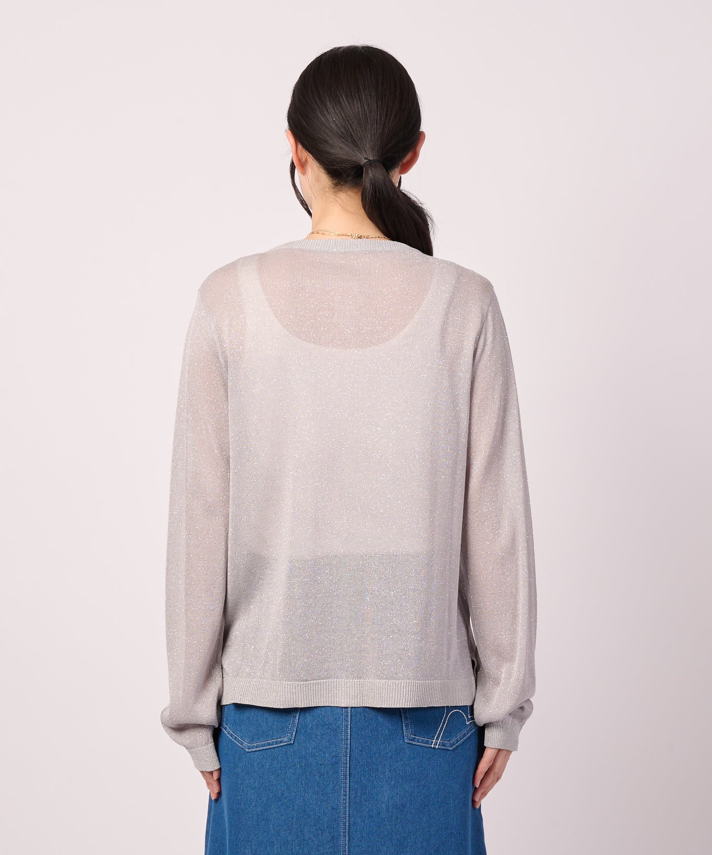 【レビューポイント対象アイテム】ハイゲージ コンパクト ニットカーデ