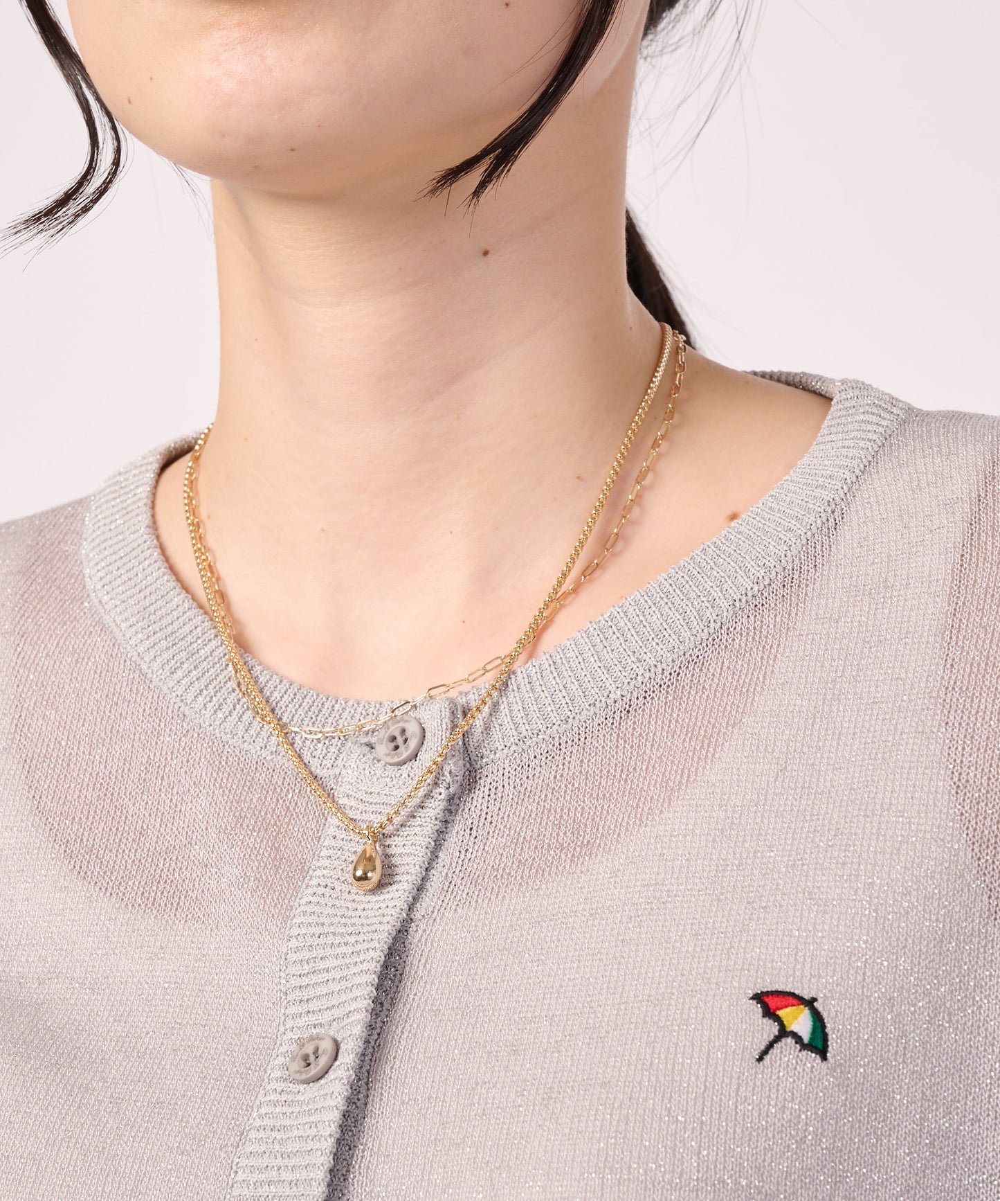 【レビューポイント対象アイテム】ハイゲージ コンパクト ニットカーデ