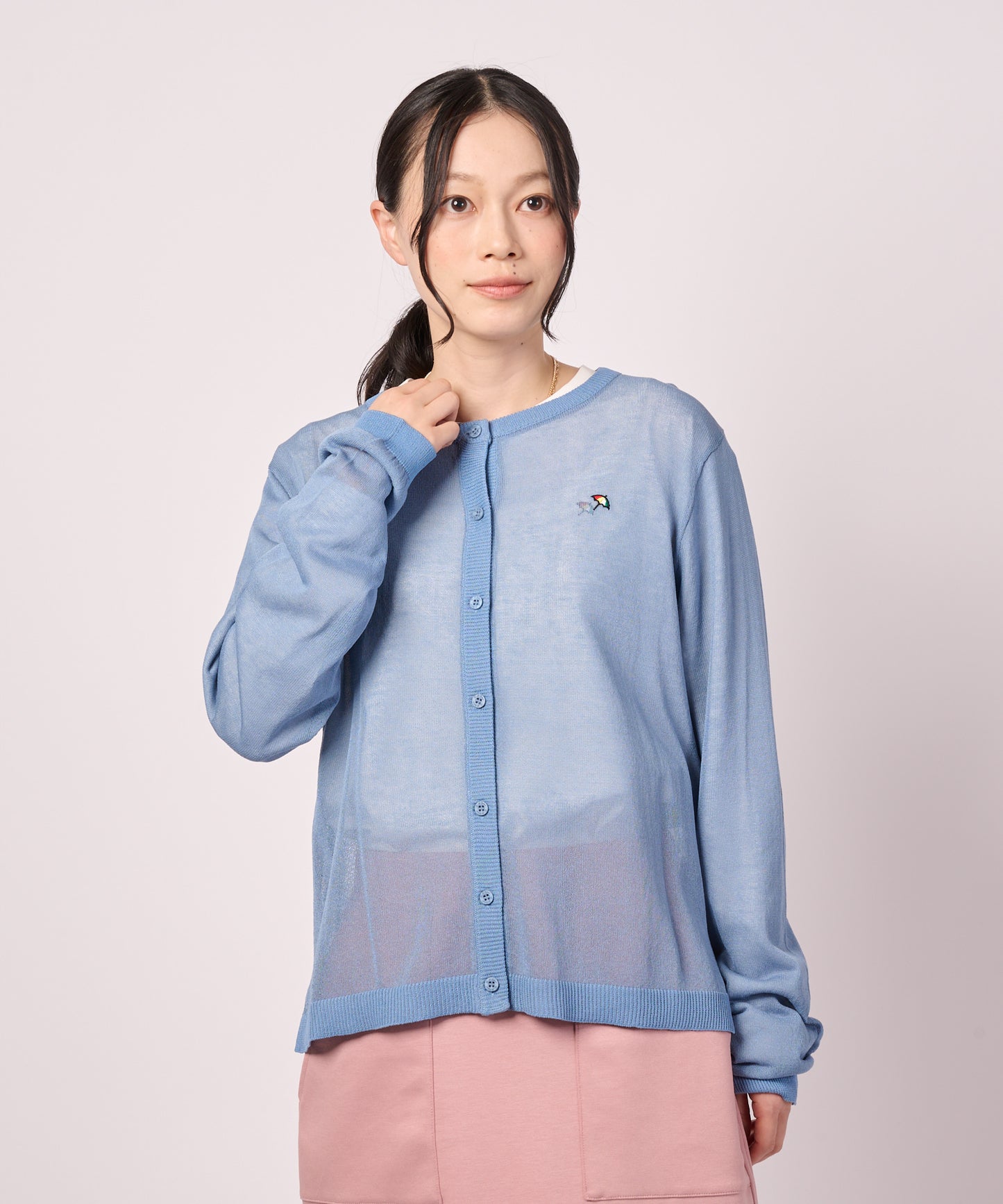 【レビューポイント対象アイテム】ハイゲージ コンパクト ニットカーデ