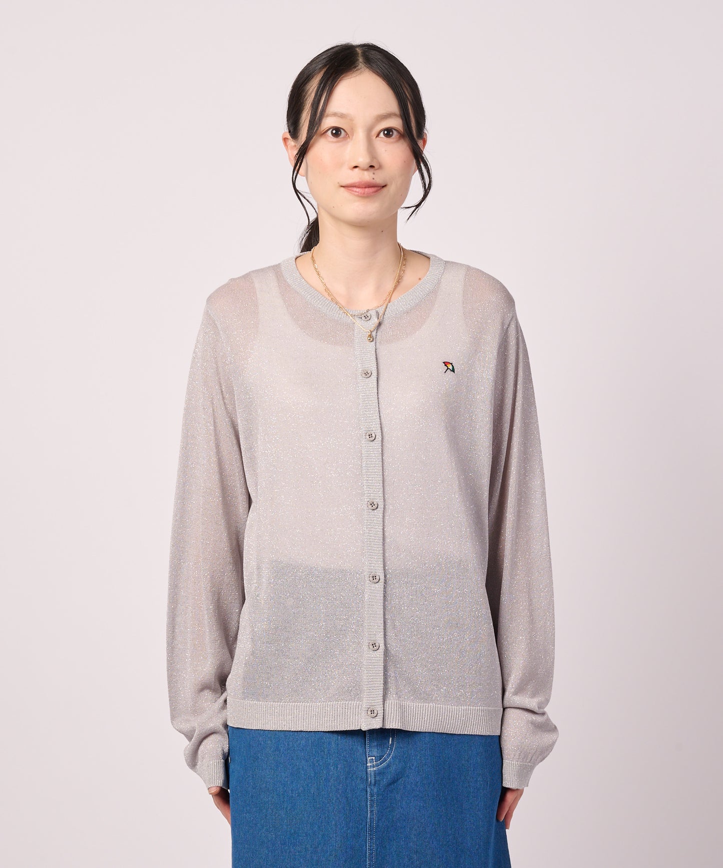 【レビューポイント対象アイテム】ハイゲージ コンパクト ニットカーデ