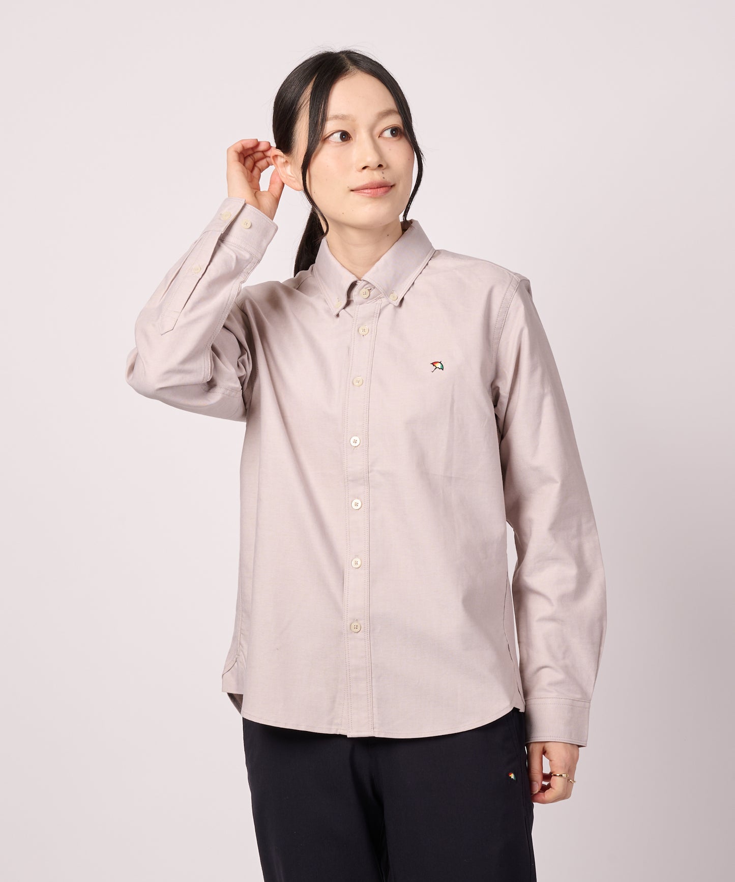 ストレッチ オックス シェア 長袖シャツ