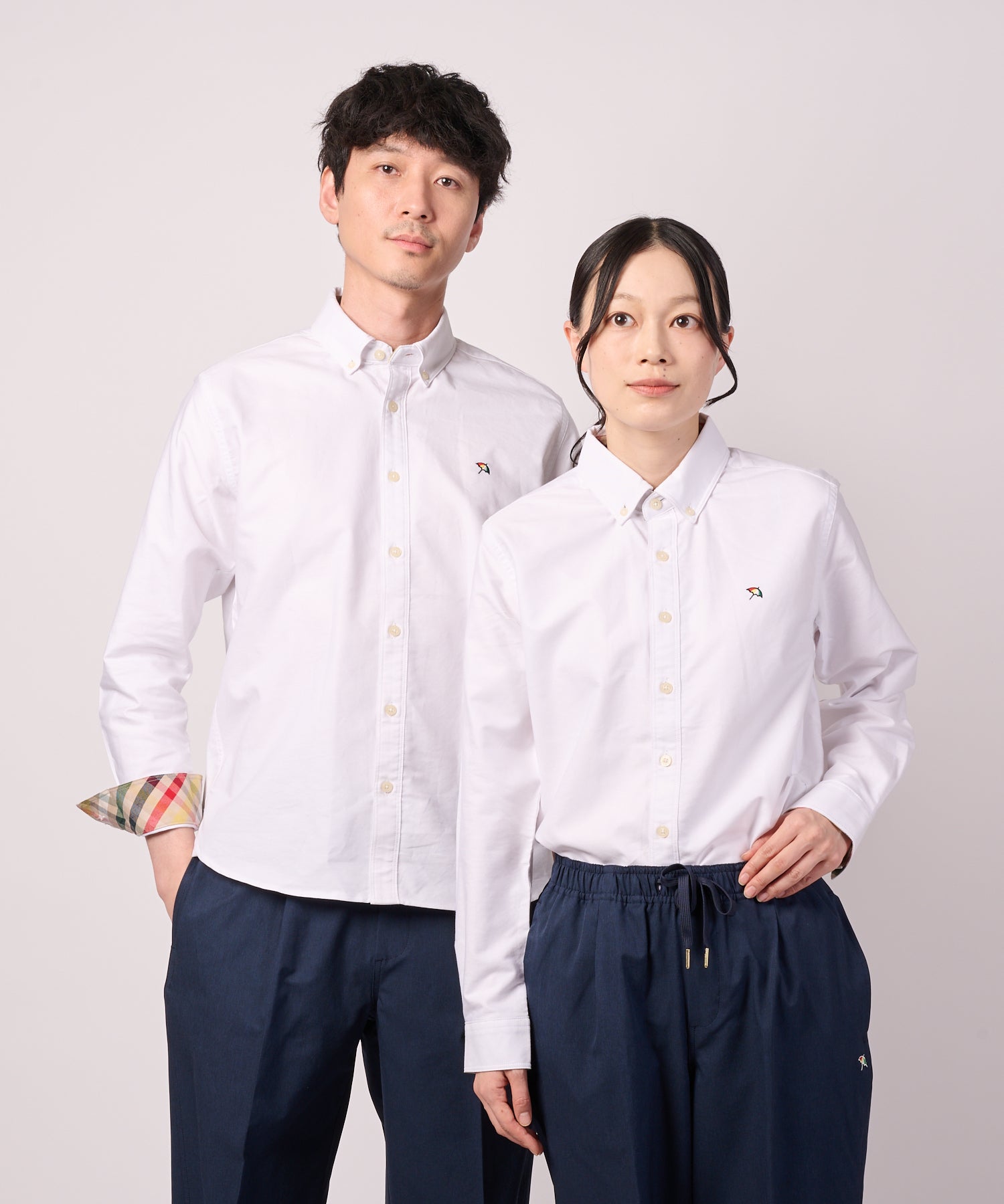 ストレッチ オックス シェア 長袖シャツ（シャツ/ブラウス/ユニ