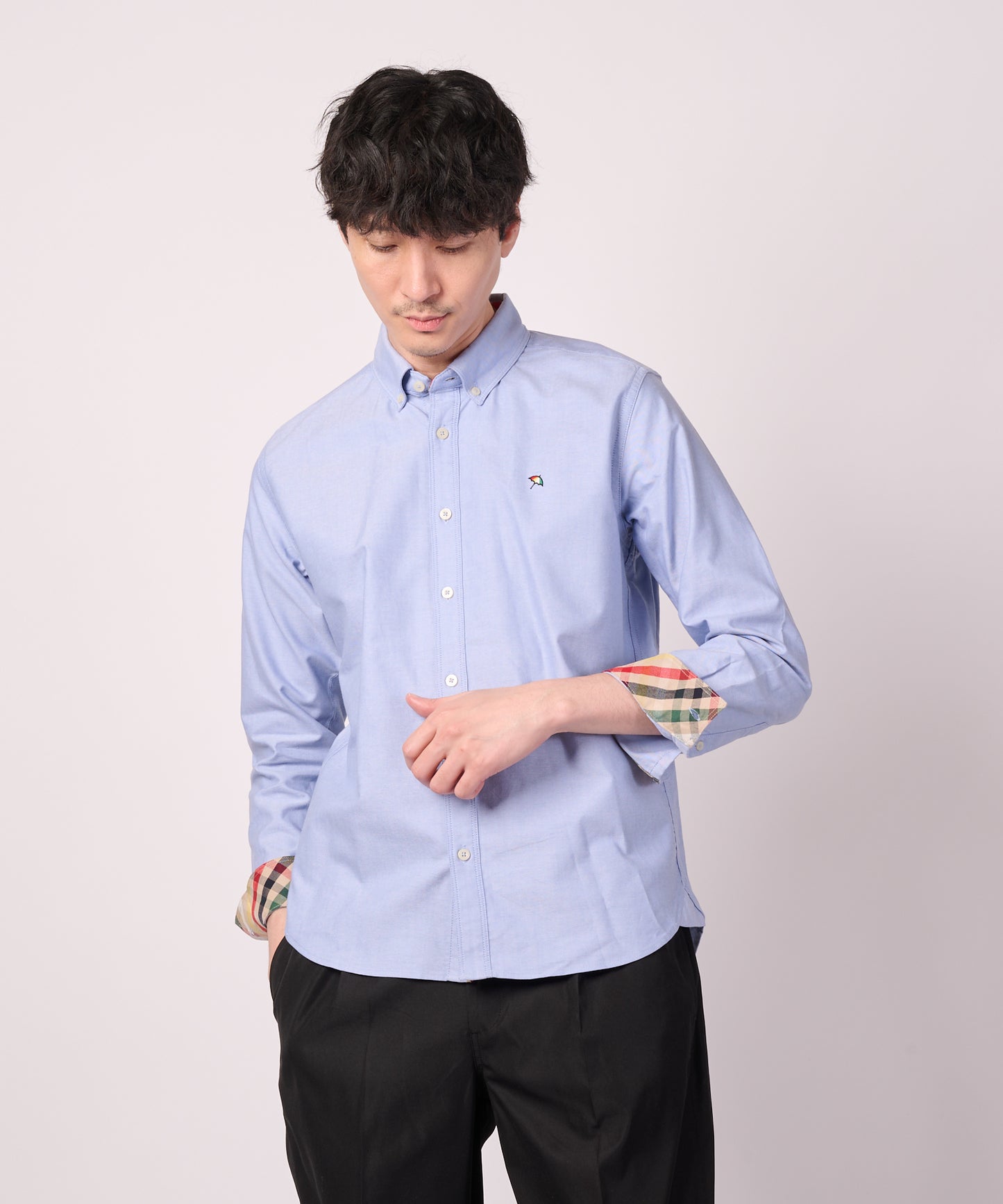 ストレッチ オックス シェア 長袖シャツ