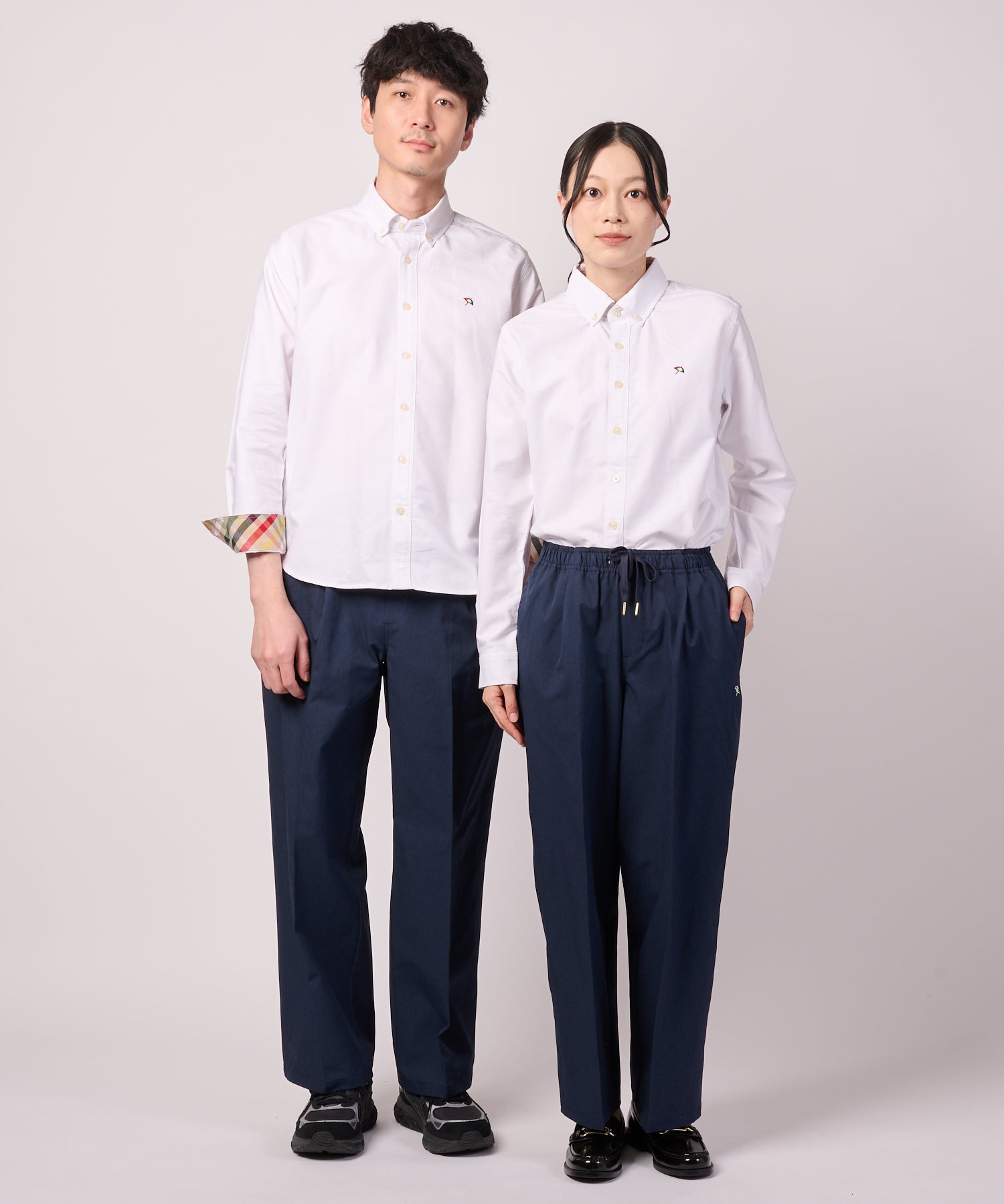 ストレッチ オックス シェア 長袖シャツ（シャツ/ブラウス/ユニ