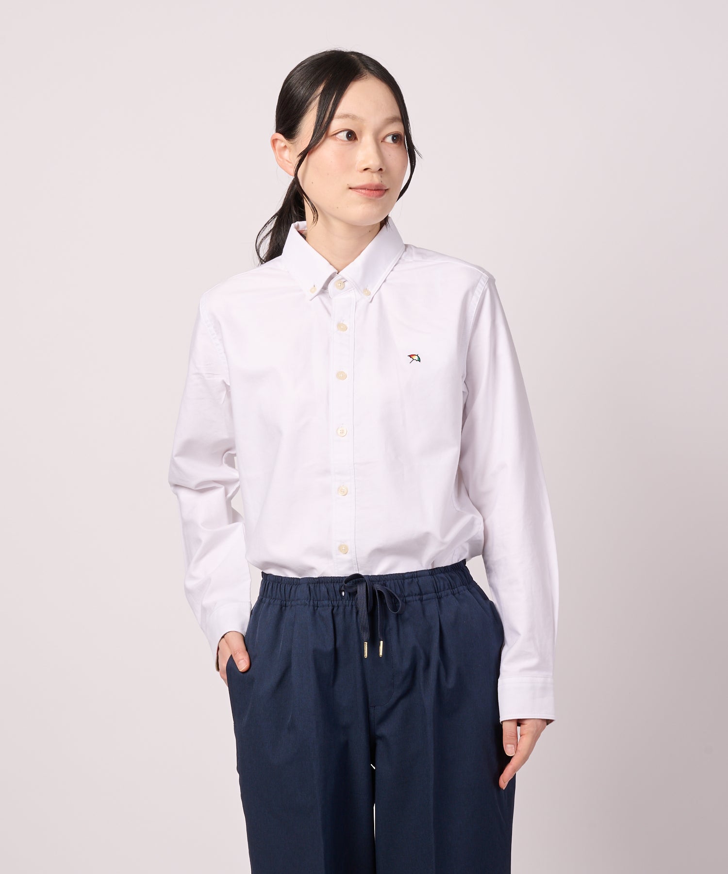 ストレッチ オックス シェア 長袖シャツ（シャツ/ブラウス/ユニ
