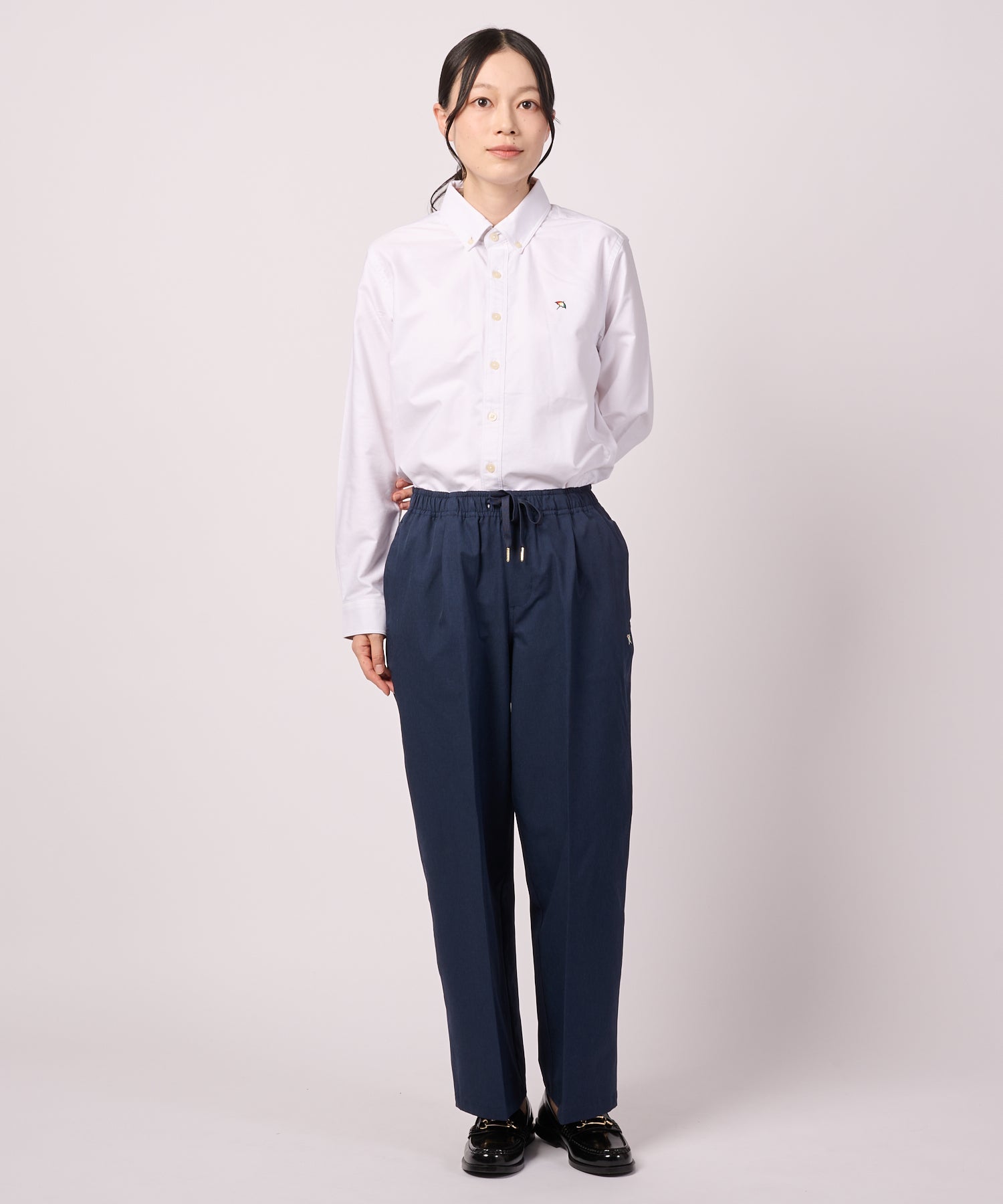 ストレッチ オックス シェア 長袖シャツ（シャツ/ブラウス/ユニ