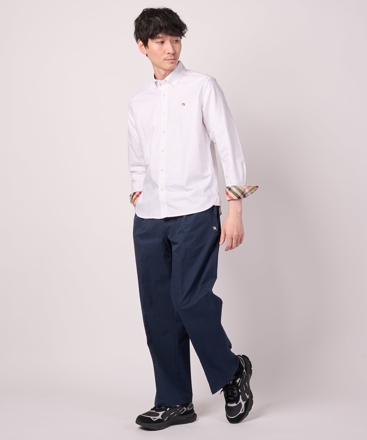 ストレッチ オックス シェア 長袖シャツ