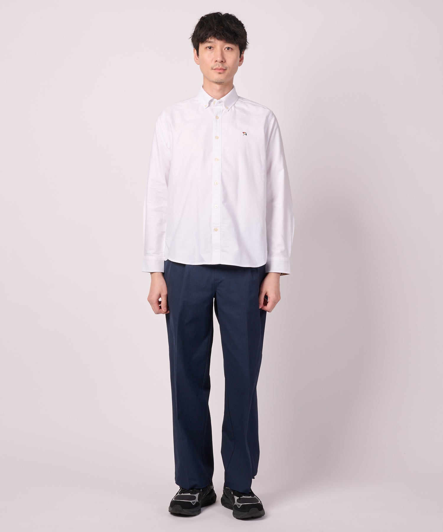 ストレッチ オックス シェア 長袖シャツ（シャツ/ブラウス/ユニ