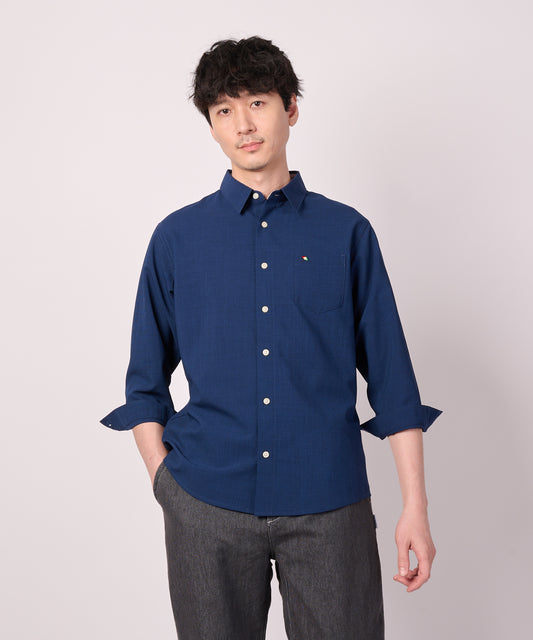 Arnold Palmer　 リネンタッチ 7分袖 シャツ