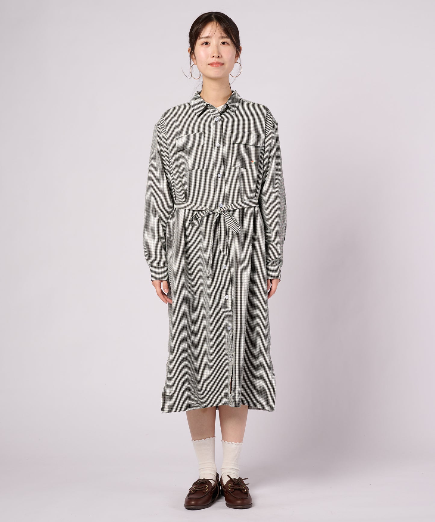 【ポイントUP対象】アソートパターン シャツワンピース