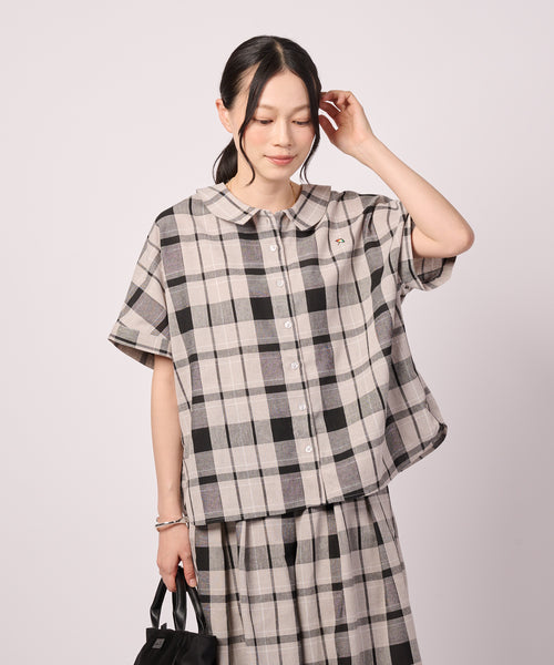 アーノルド パーマー(Arnold Palmer)ビックチェック シャツ ブラウス