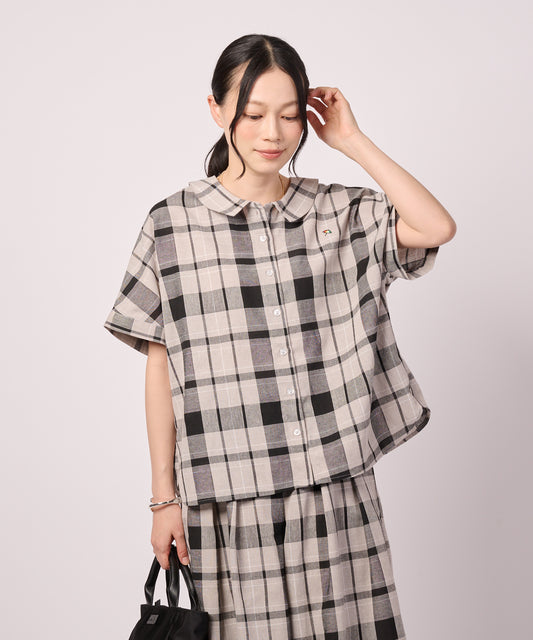 Arnold Palmer　 【レビューポイント対象アイテム】ビックチェック シャツ ブラウス