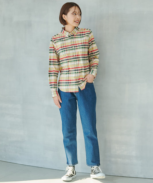 Arnold Palmer　APクラシック パーマーチェック オックス 長袖シェアシャツ