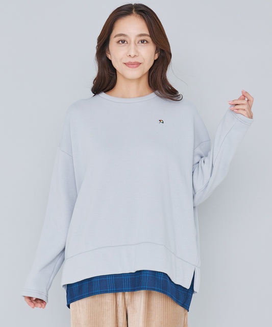 Arnold Palmer　 【残り1点】バックリボン チェック ドッキングチュニック