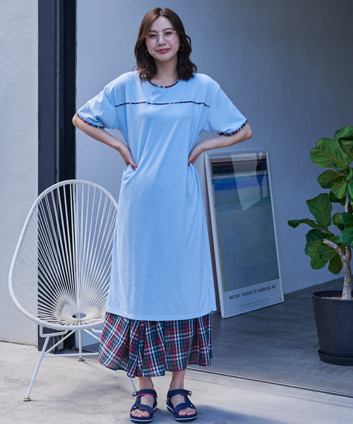 アーノルド パーマー(Arnold Palmer)パーマーチェック トリムワンピース