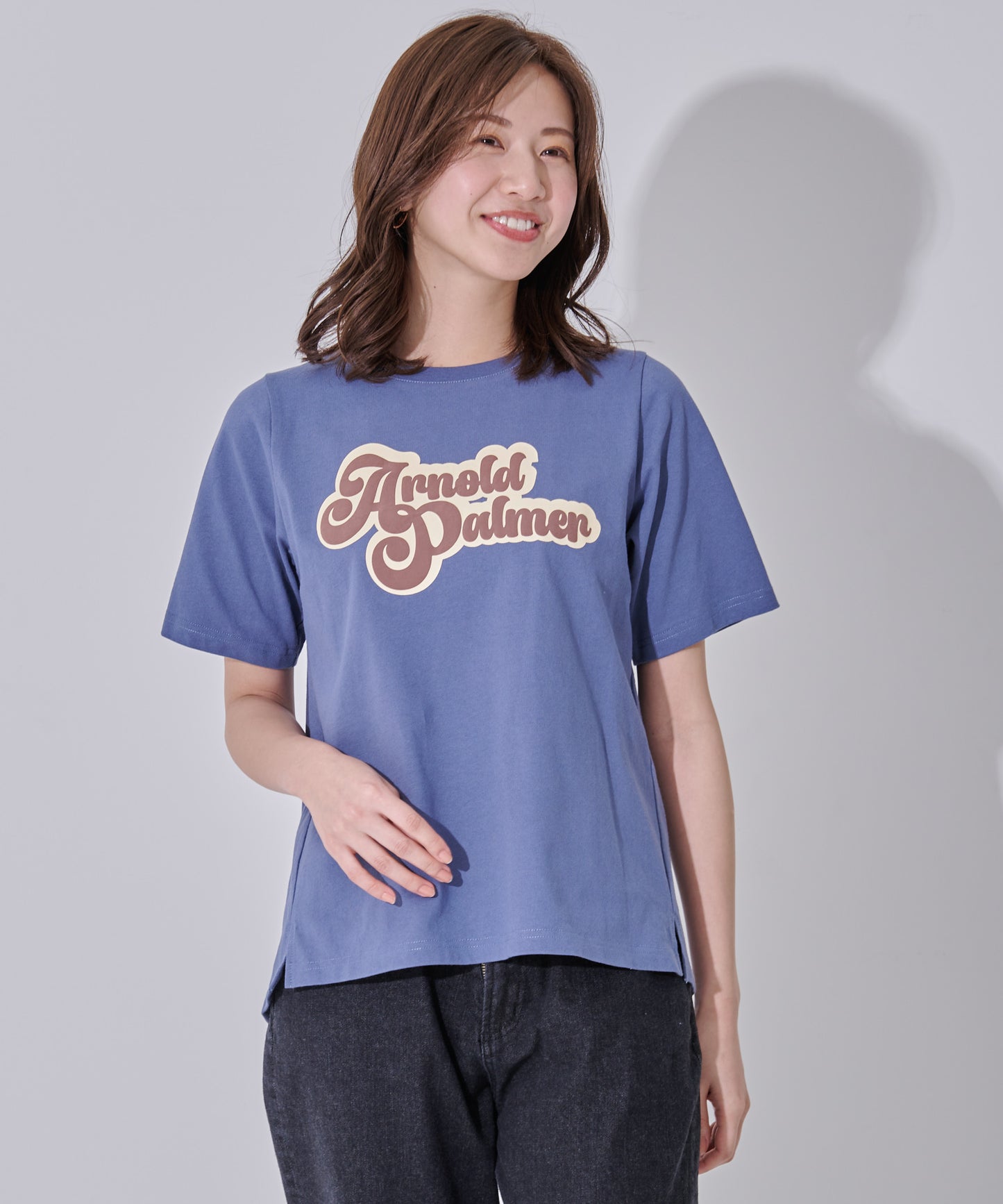 ビッグロゴプリントＴシャツ