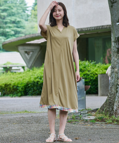 アーノルド パーマー(Arnold Palmer)【残り1点】パーマーチェックヘムワンピース